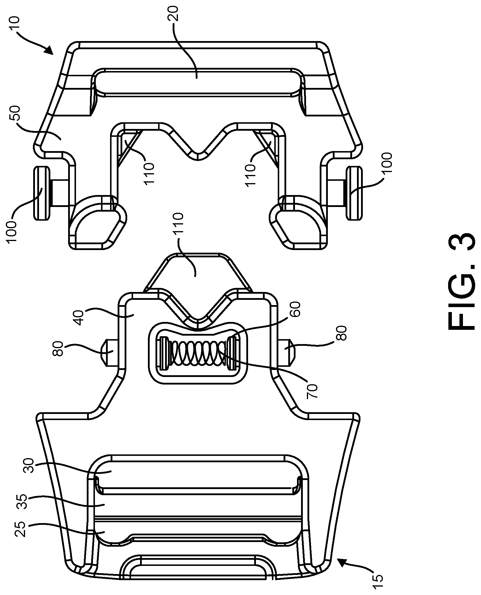 Patent US11771182 Figure 3 – Belt buckle