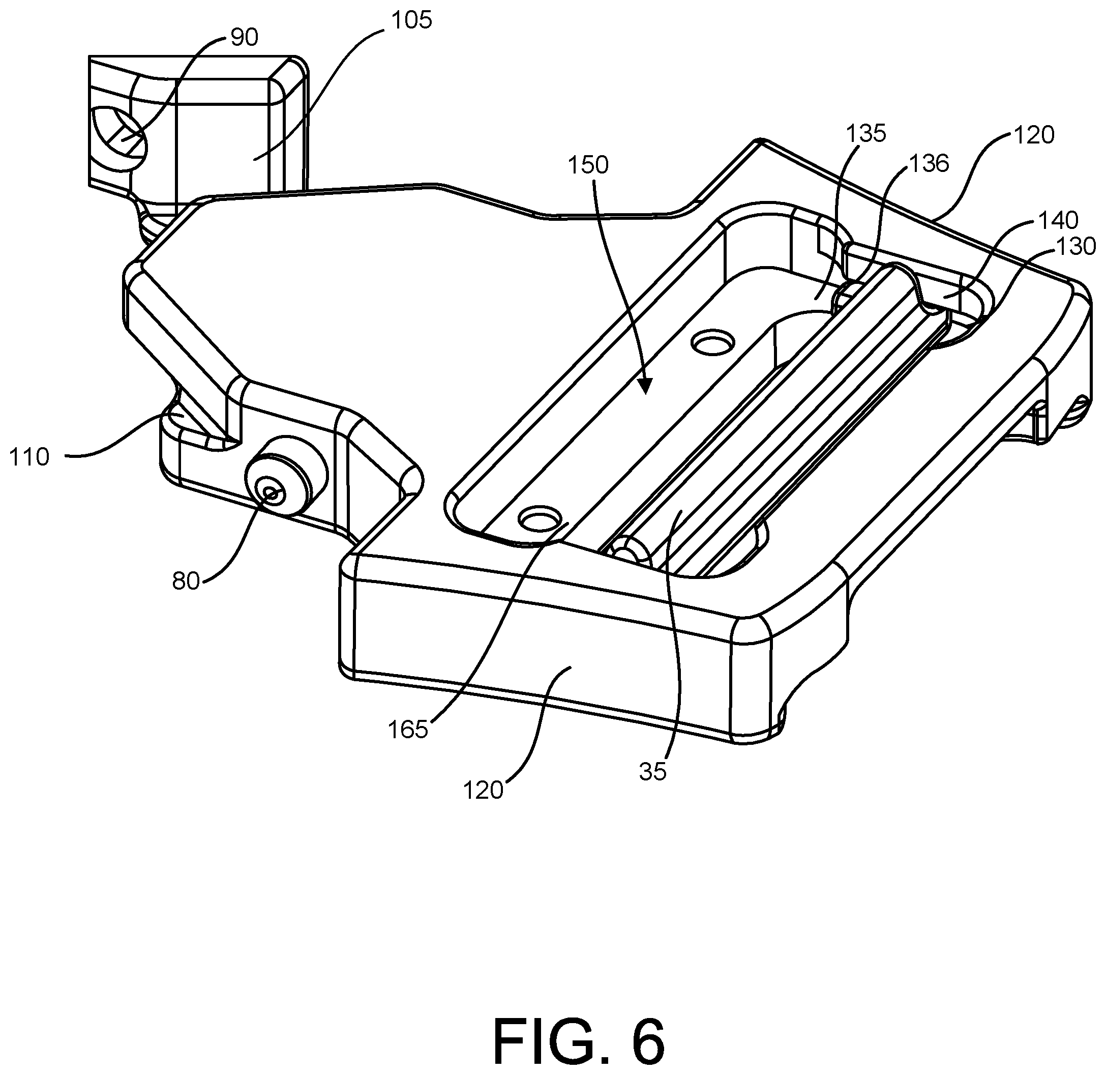 Patent US11771182 Figure 6 – Belt buckle