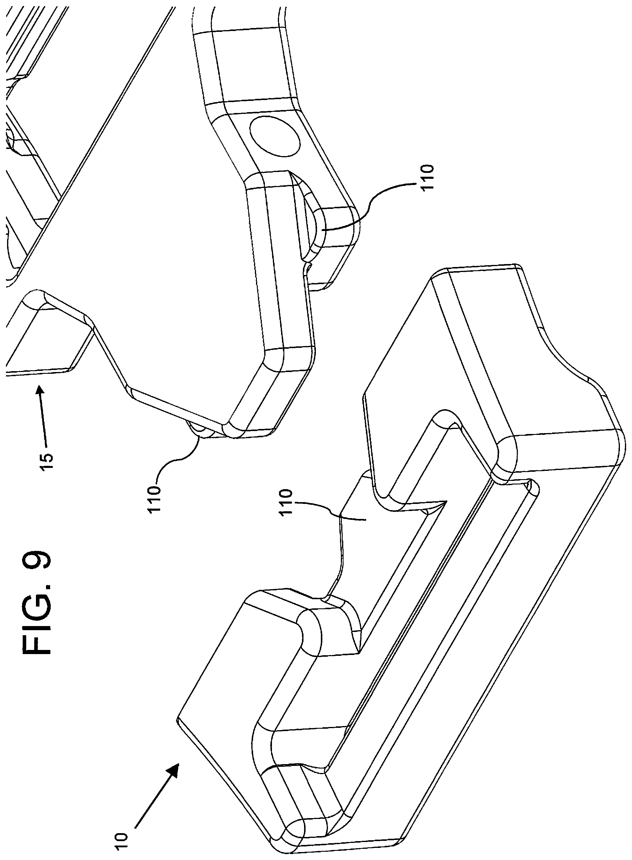 Patent US11771182 Figure 9 – Belt buckle