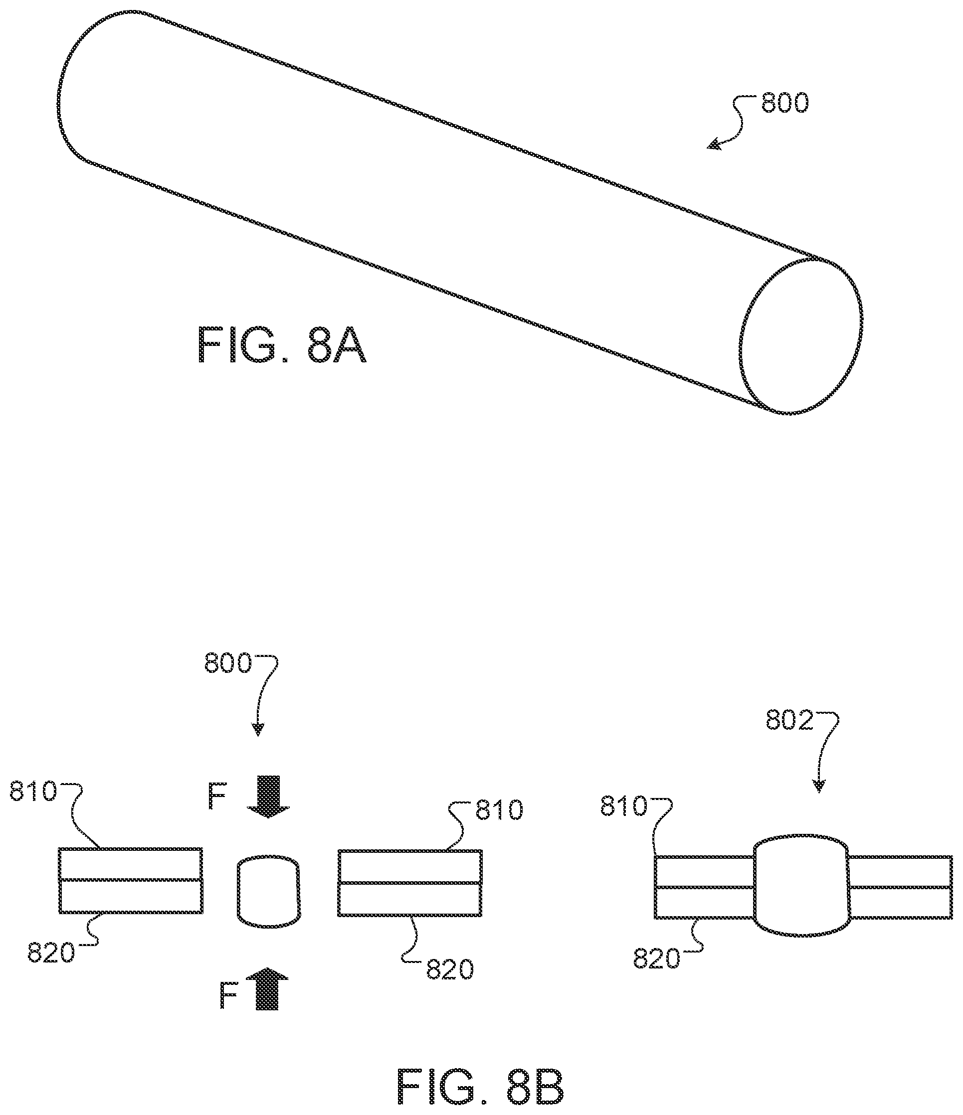 Patent US11771183 Figure 8 – Negative Poisson's ratio materials for fasteners