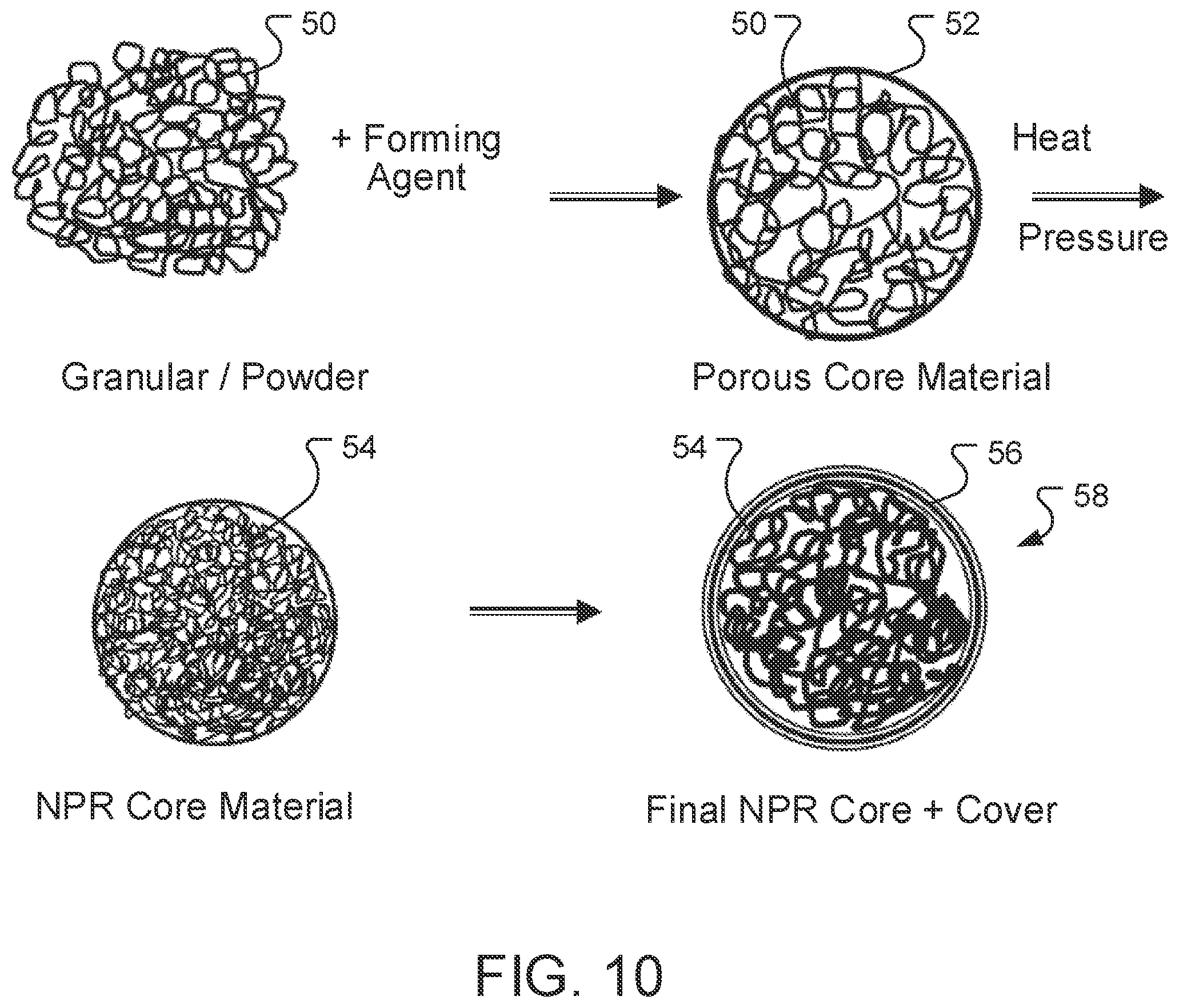Patent US11771183 Figure 10 – Negative Poisson's ratio materials for fasteners