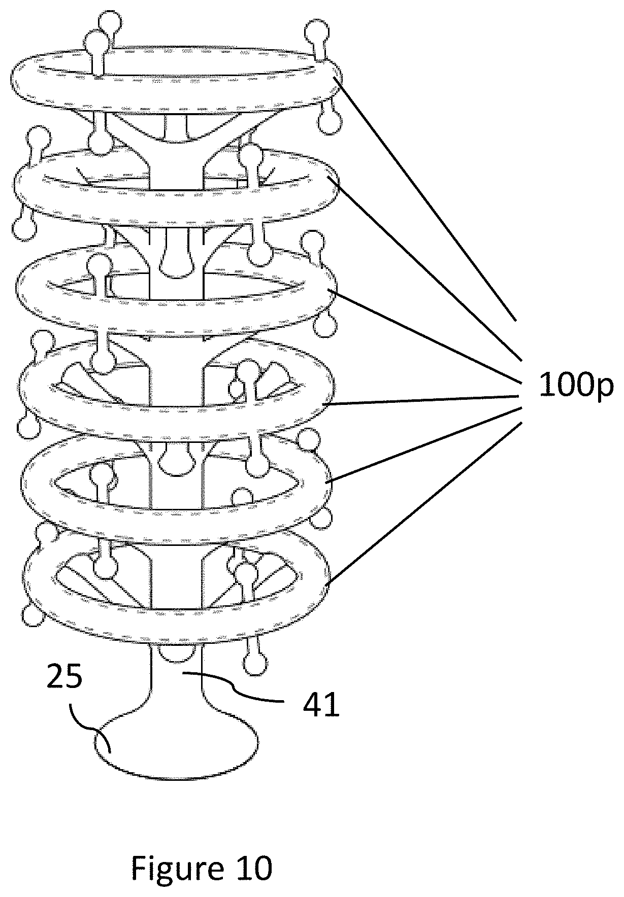 Patent US11771184 Figure 10 – Jewelry with non-precious metallic core and process for producing