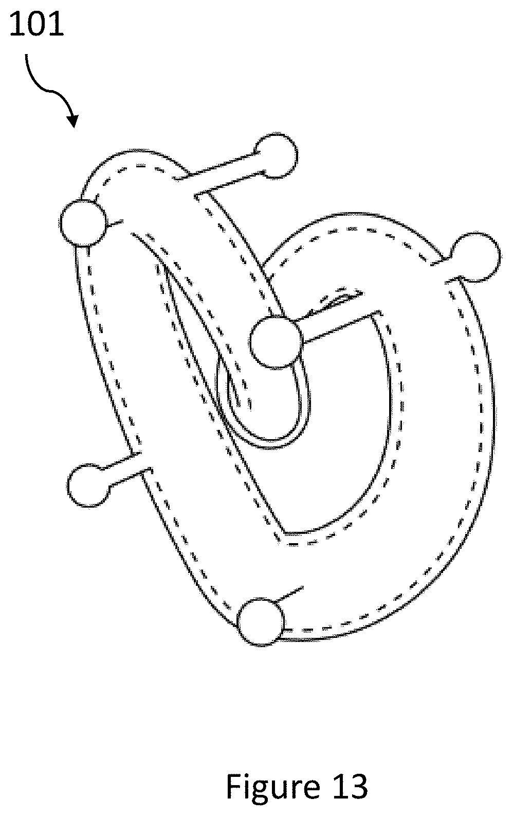 Patent US11771184 Figure 13 – Jewelry with non-precious metallic core and process for producing