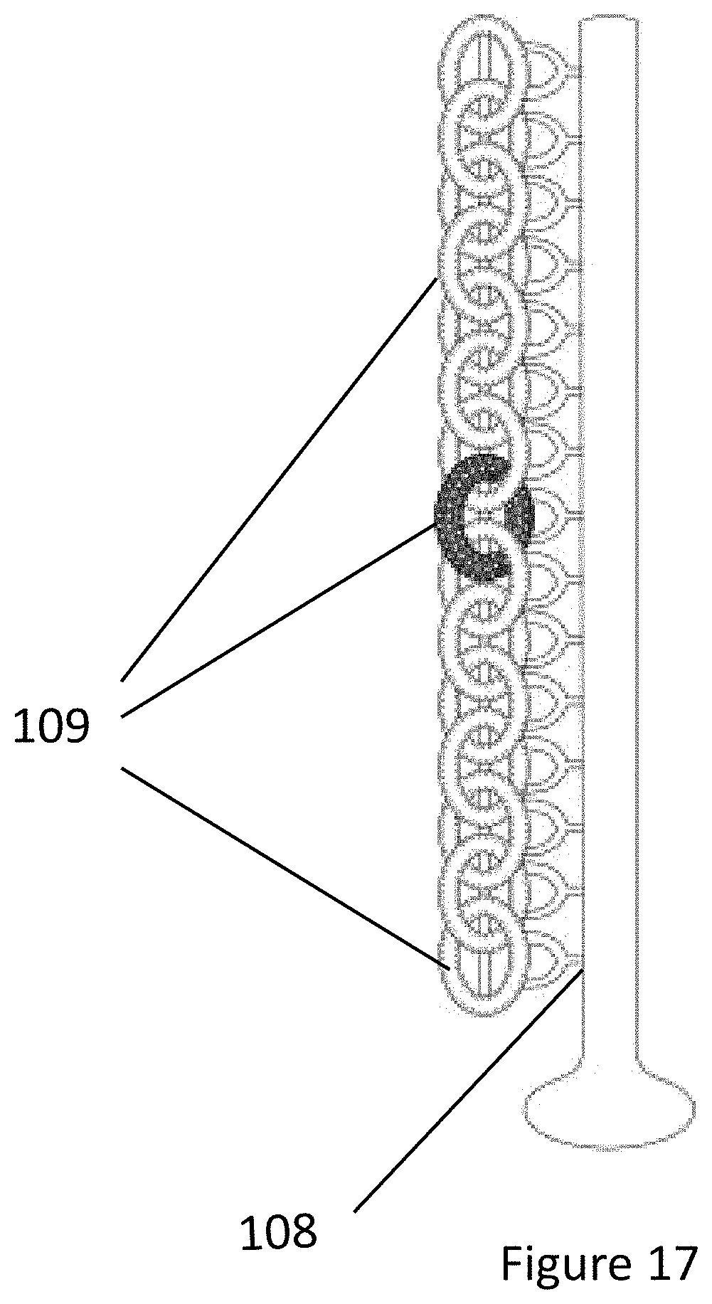 Patent US11771184 Figure 17 – Jewelry with non-precious metallic core and process for producing