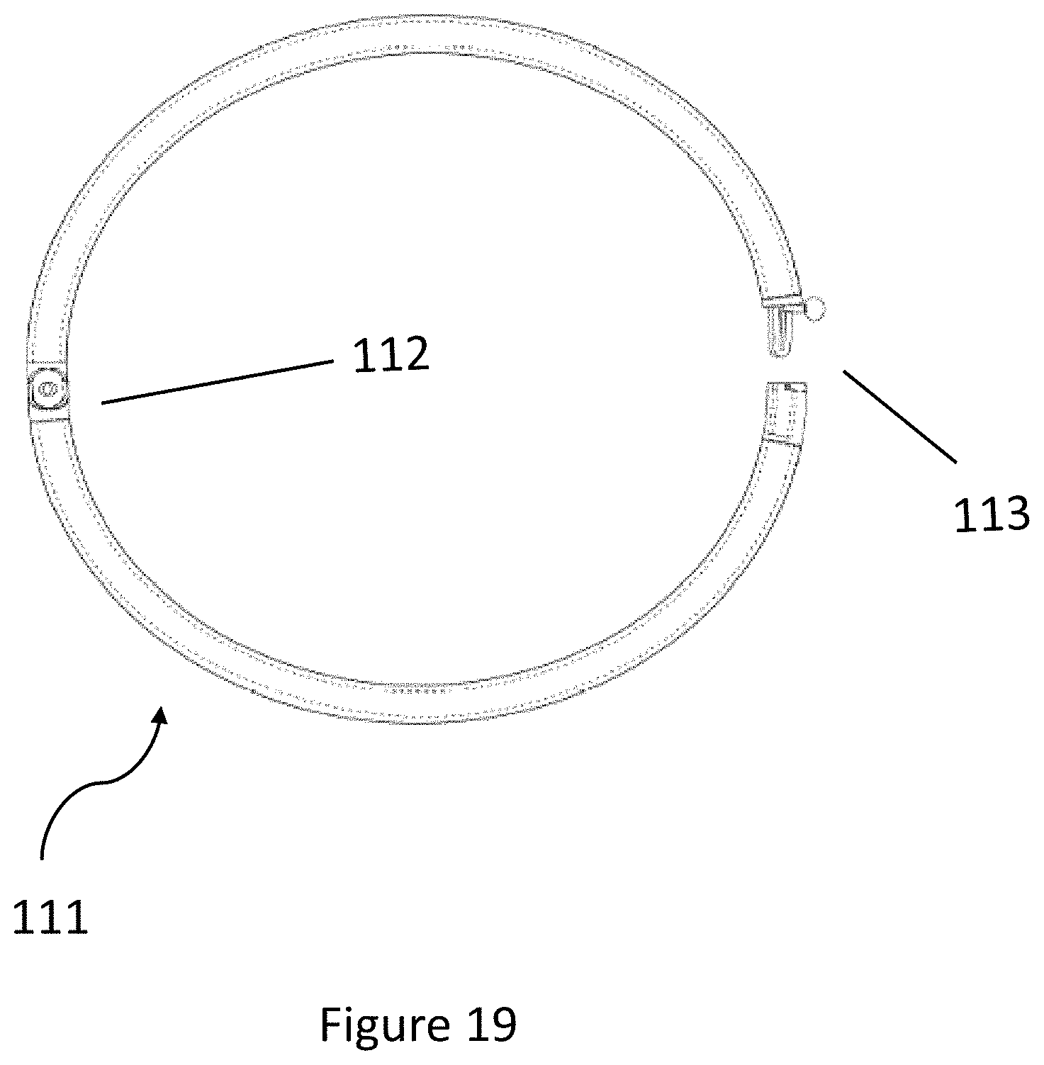 Patent US11771184 Figure 19 – Jewelry with non-precious metallic core and process for producing