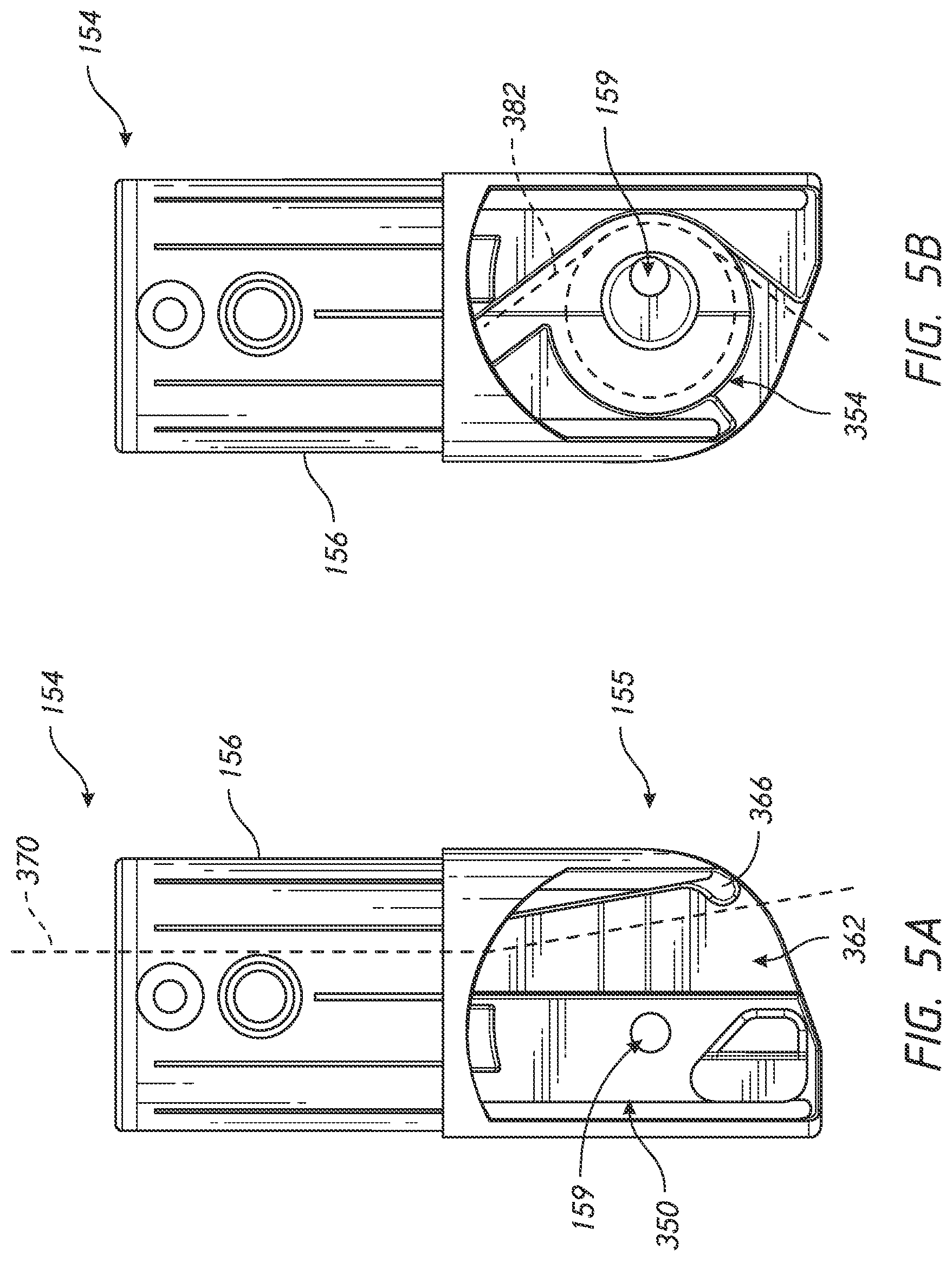 Patent US11771186 Figure 6 – Tiltable umbrella with removable guide track