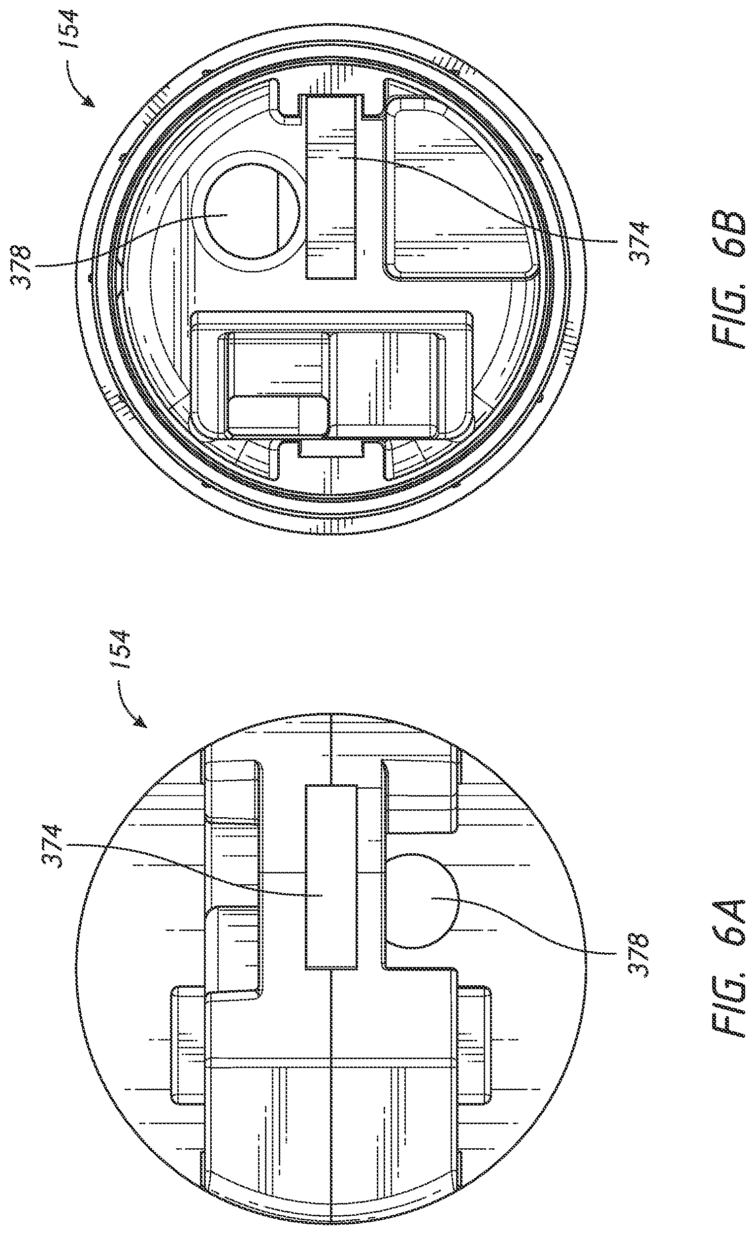 Patent US11771186 Figure 7 – Tiltable umbrella with removable guide track