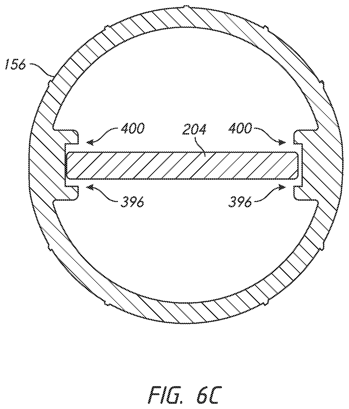 Patent US11771186 Figure 8 – Tiltable umbrella with removable guide track