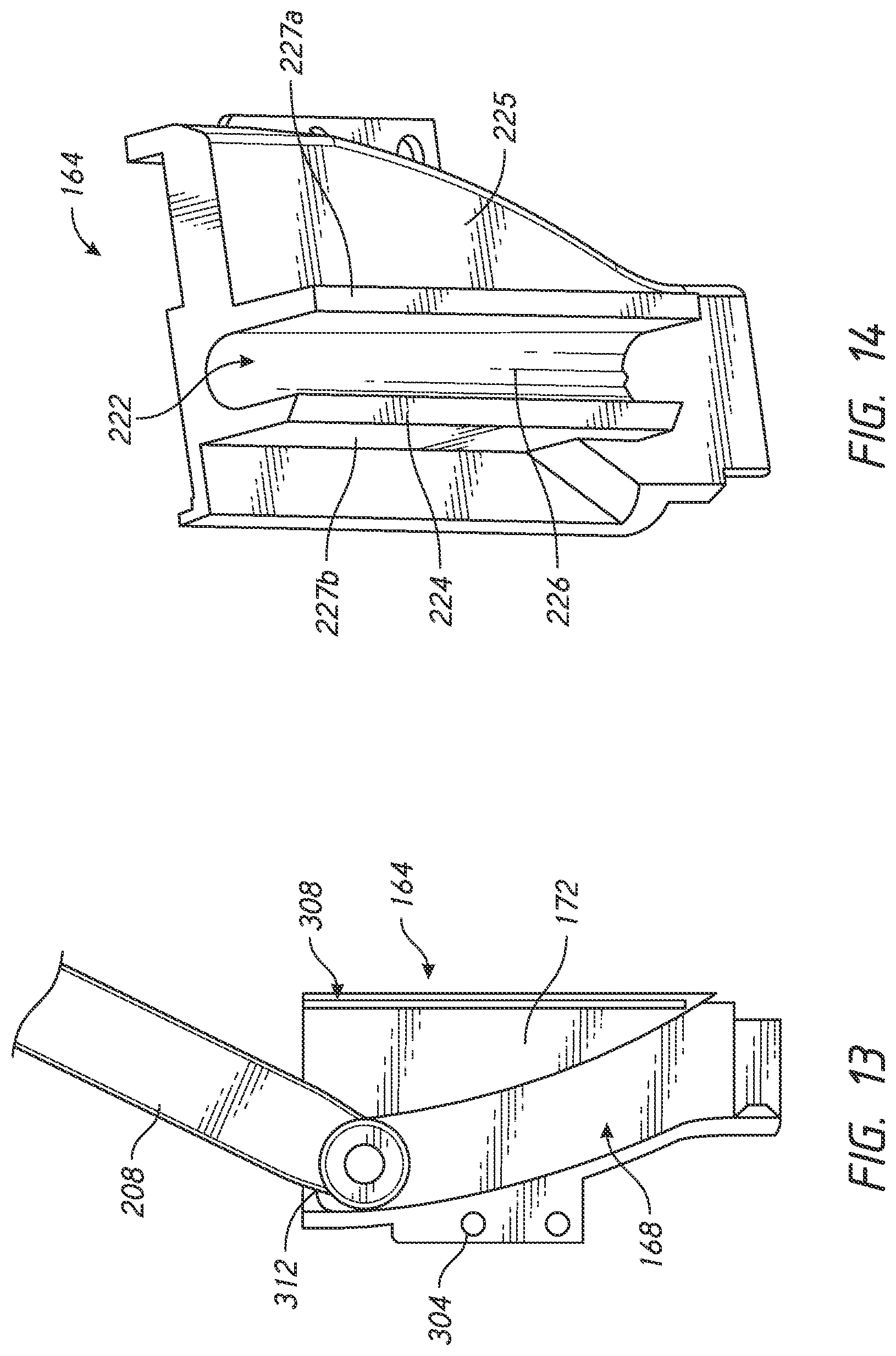 Patent US11771186 Figure 13 – Tiltable umbrella with removable guide track