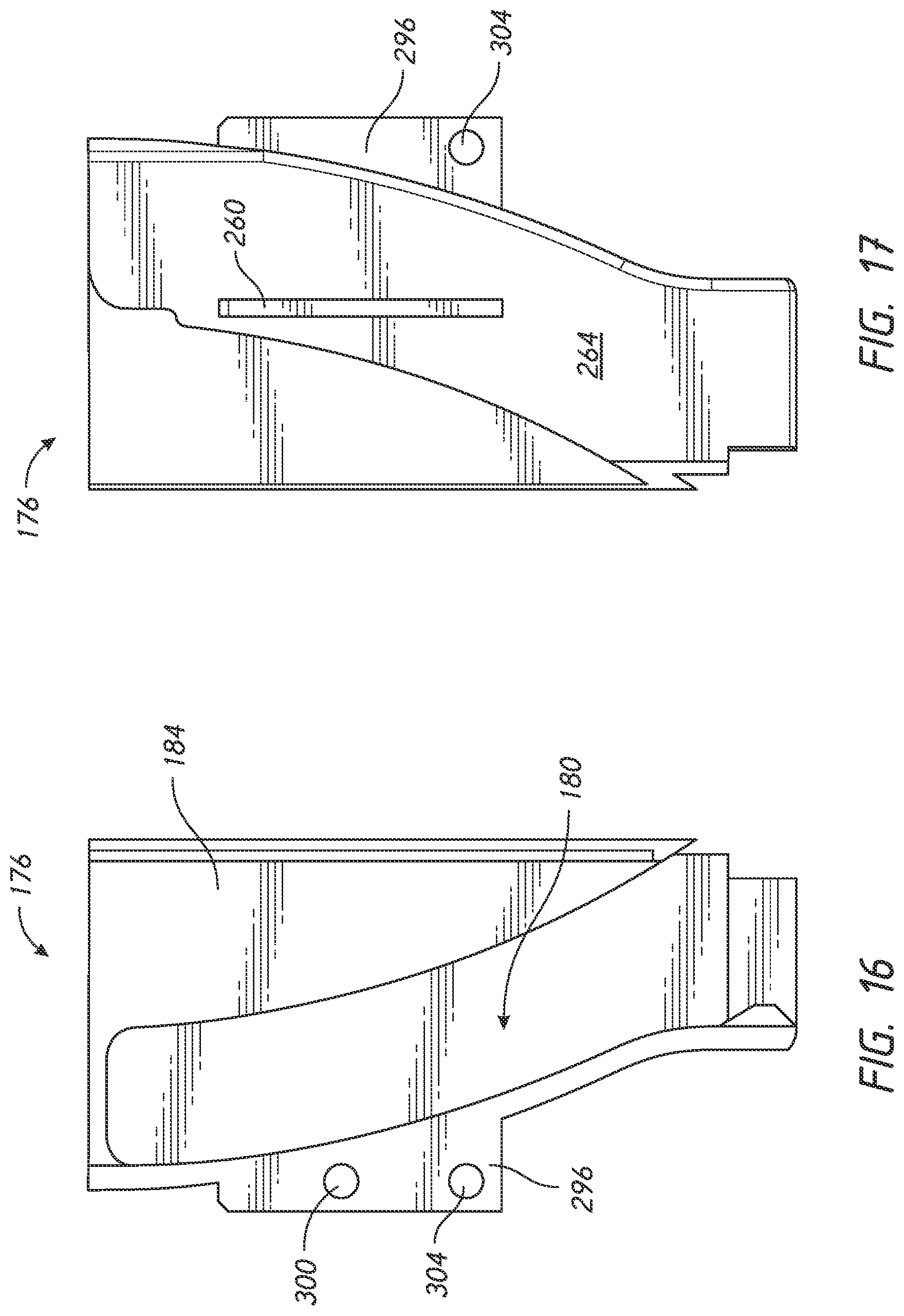 Patent US11771186 Figure 15 – Tiltable umbrella with removable guide track