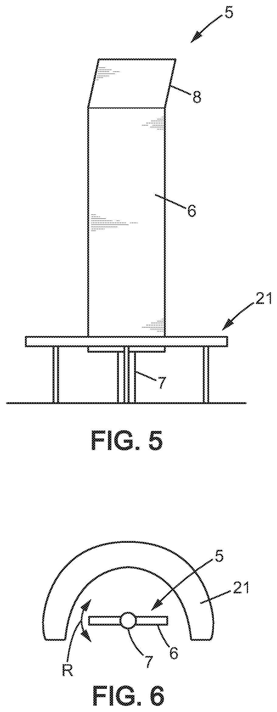 Patent US11771187 Figure 4 – Sunshade for outdoor public space and outdoor public space having such a sunshade