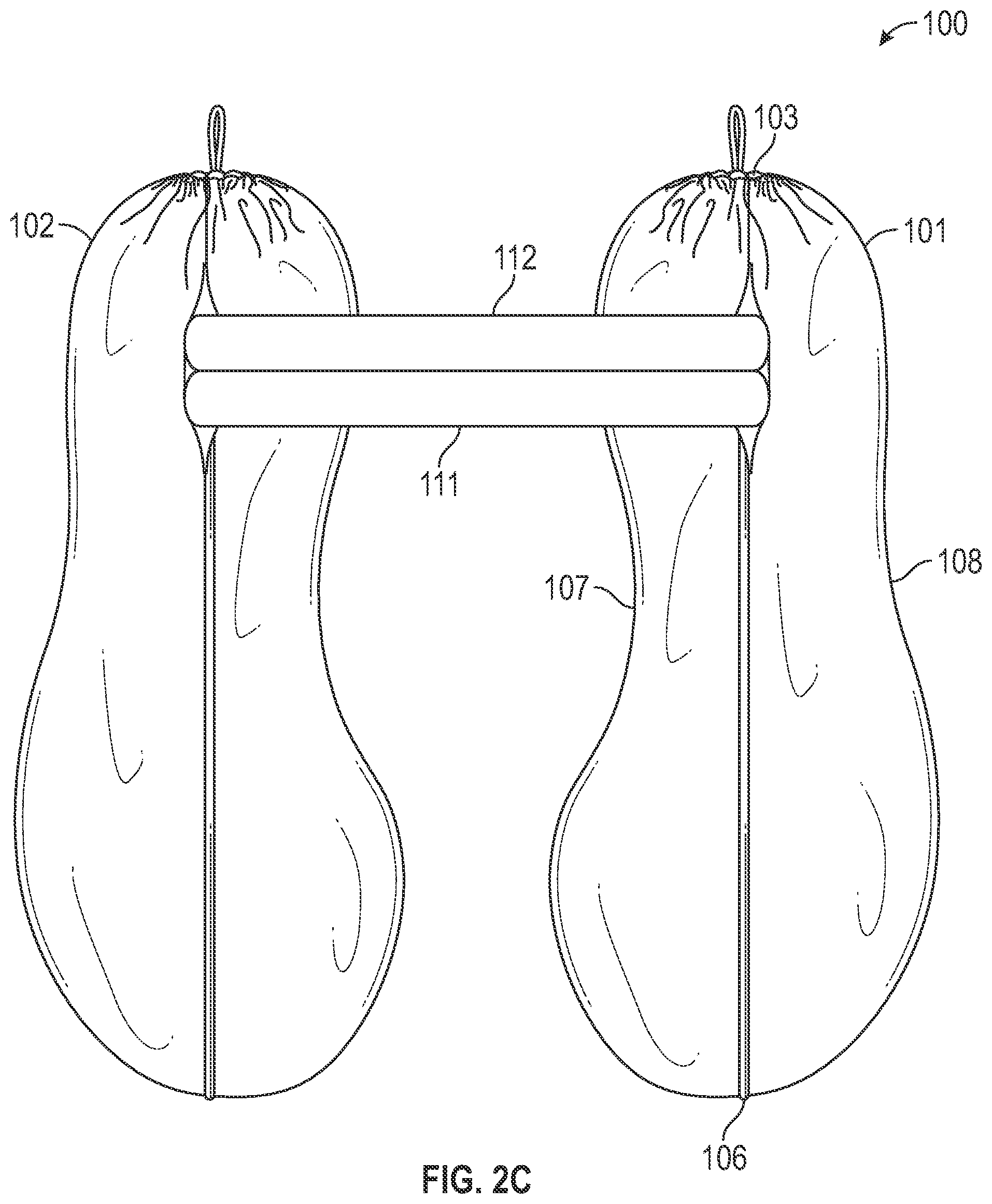 Patent US11771189 Figure 6 – Shoe tote