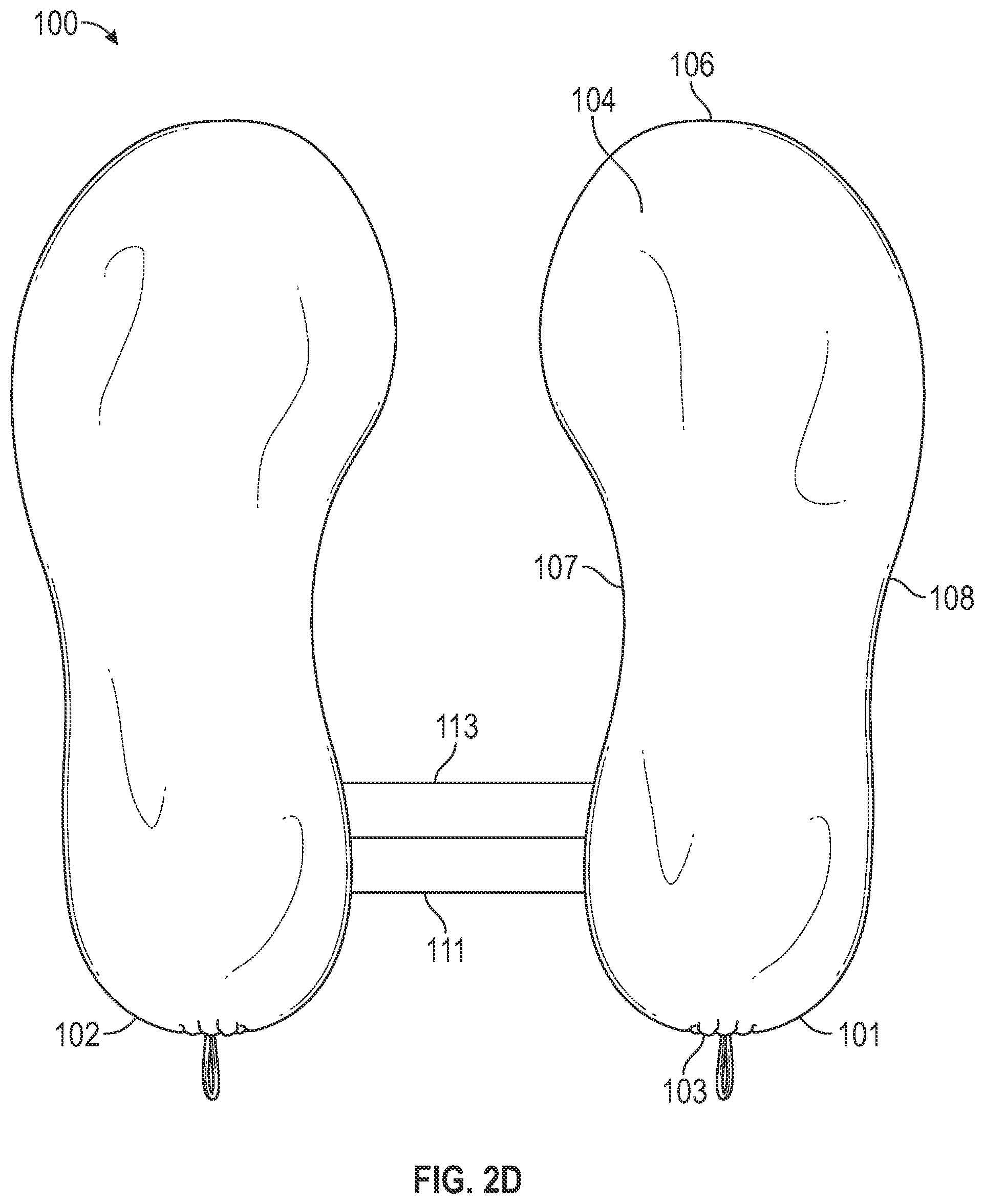 Patent US11771189 Figure 7 – Shoe tote