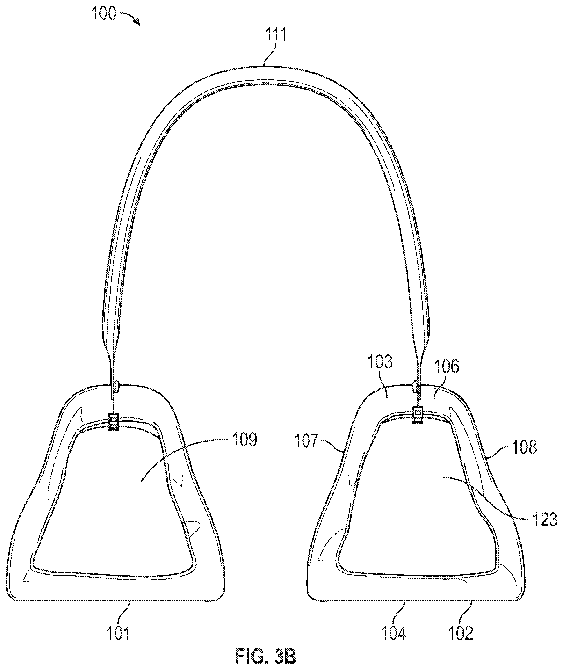 Patent US11771189 Figure 9 – Shoe tote