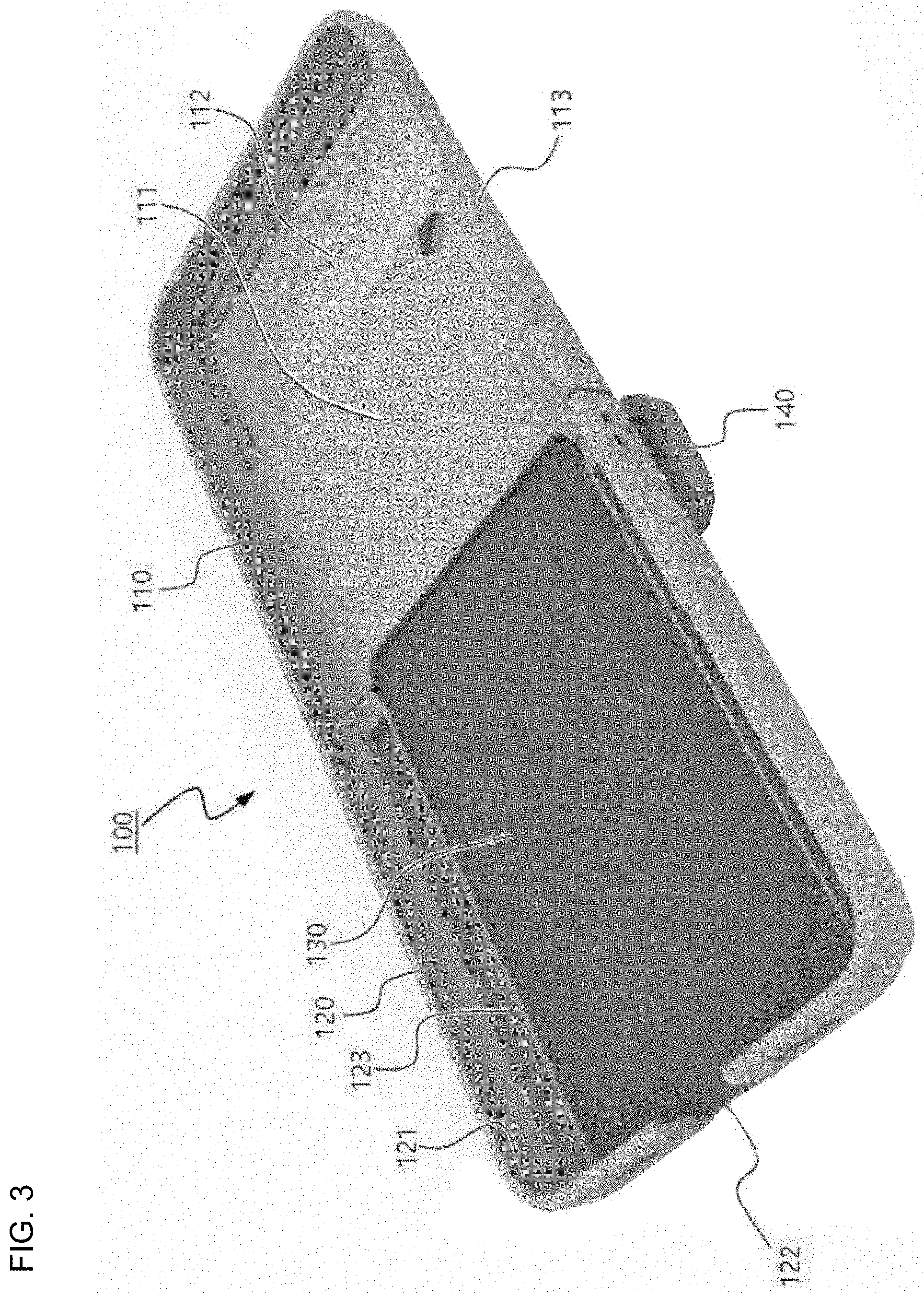 Patent US11771190 Figure 3 – Foldable mobile phone case having card storage structure