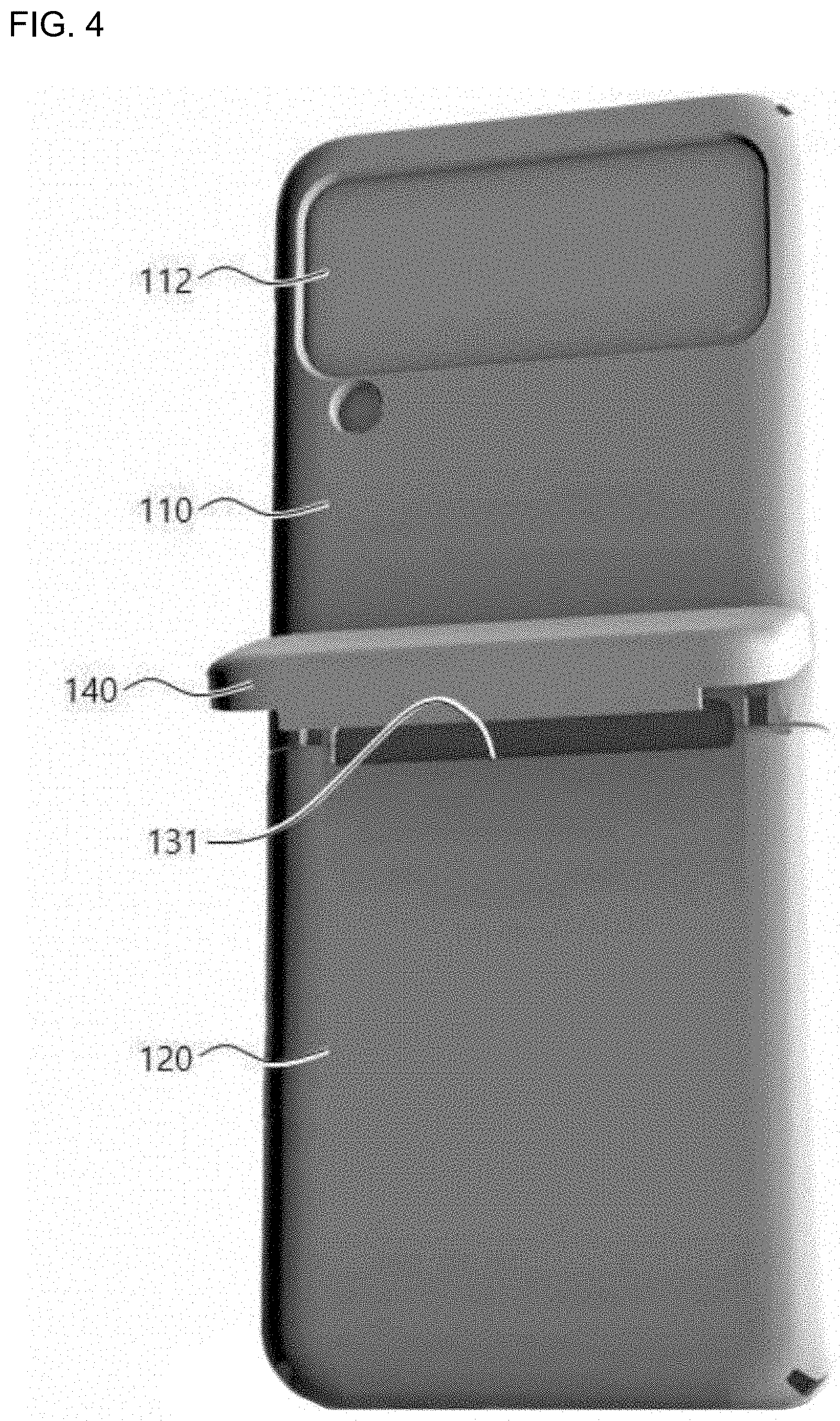 Patent US11771190 Figure 4 – Foldable mobile phone case having card storage structure
