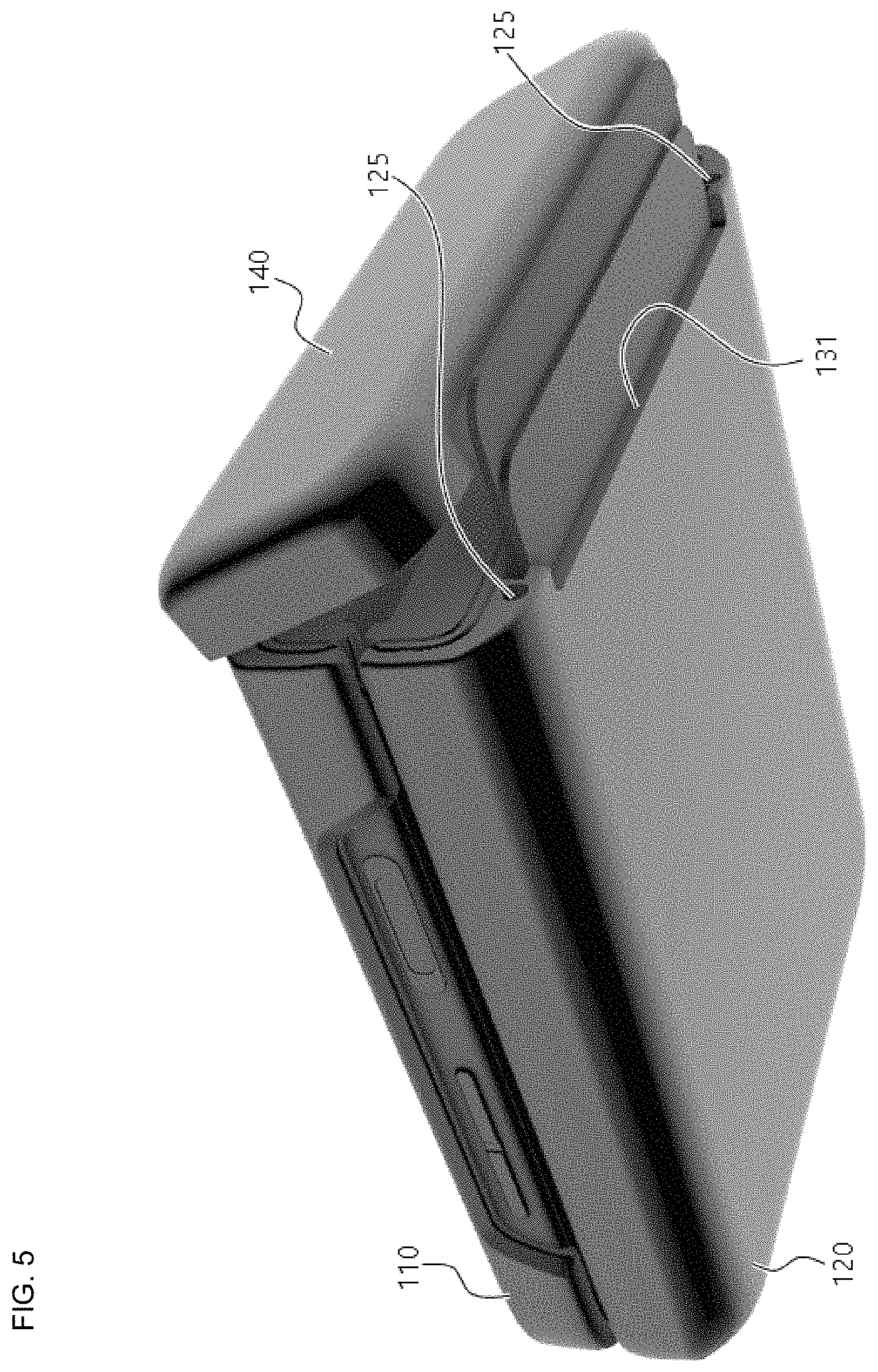 Patent US11771190 Figure 5 – Foldable mobile phone case having card storage structure