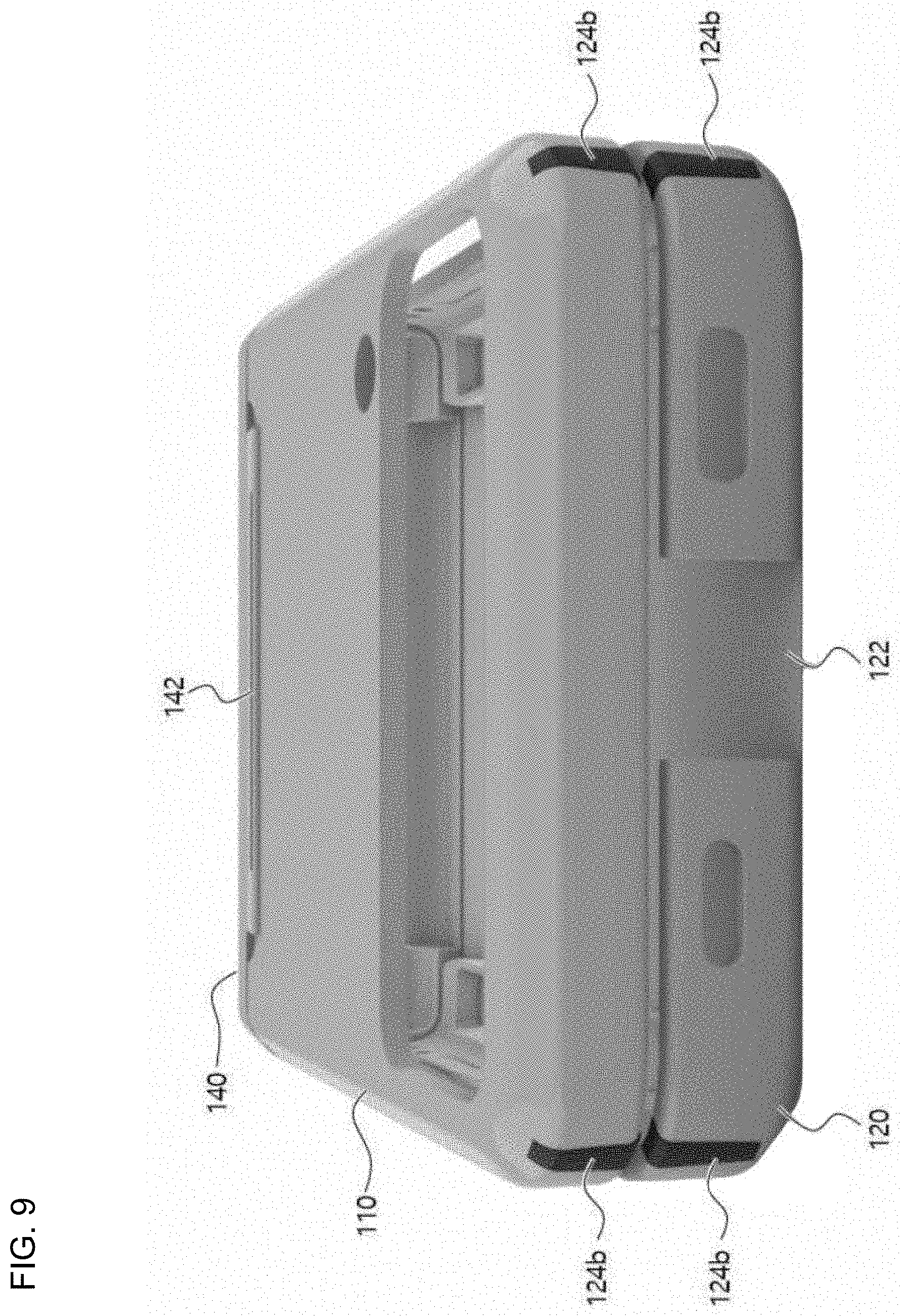 Patent US11771190 Figure 9 – Foldable mobile phone case having card storage structure
