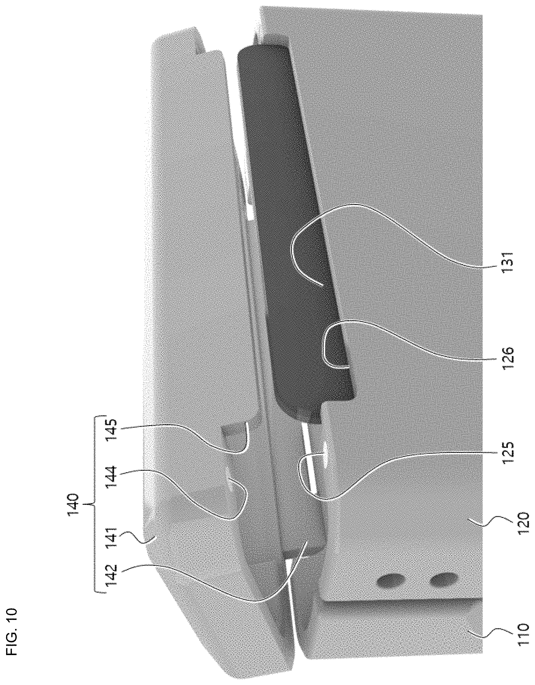 Patent US11771190 Figure 10 – Foldable mobile phone case having card storage structure