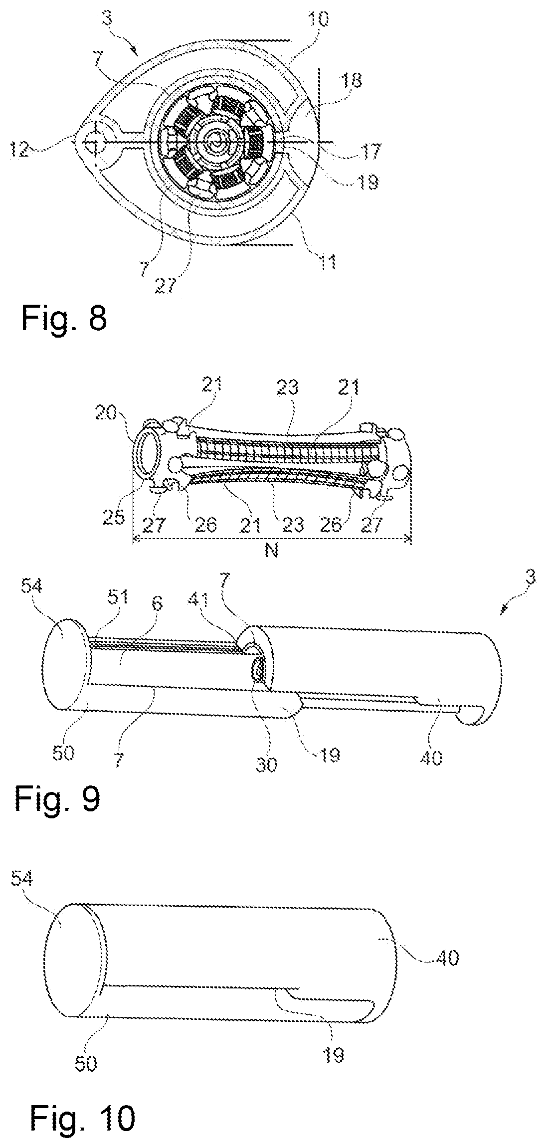 Patent US11771193 Figure 3 – Hair treatment device