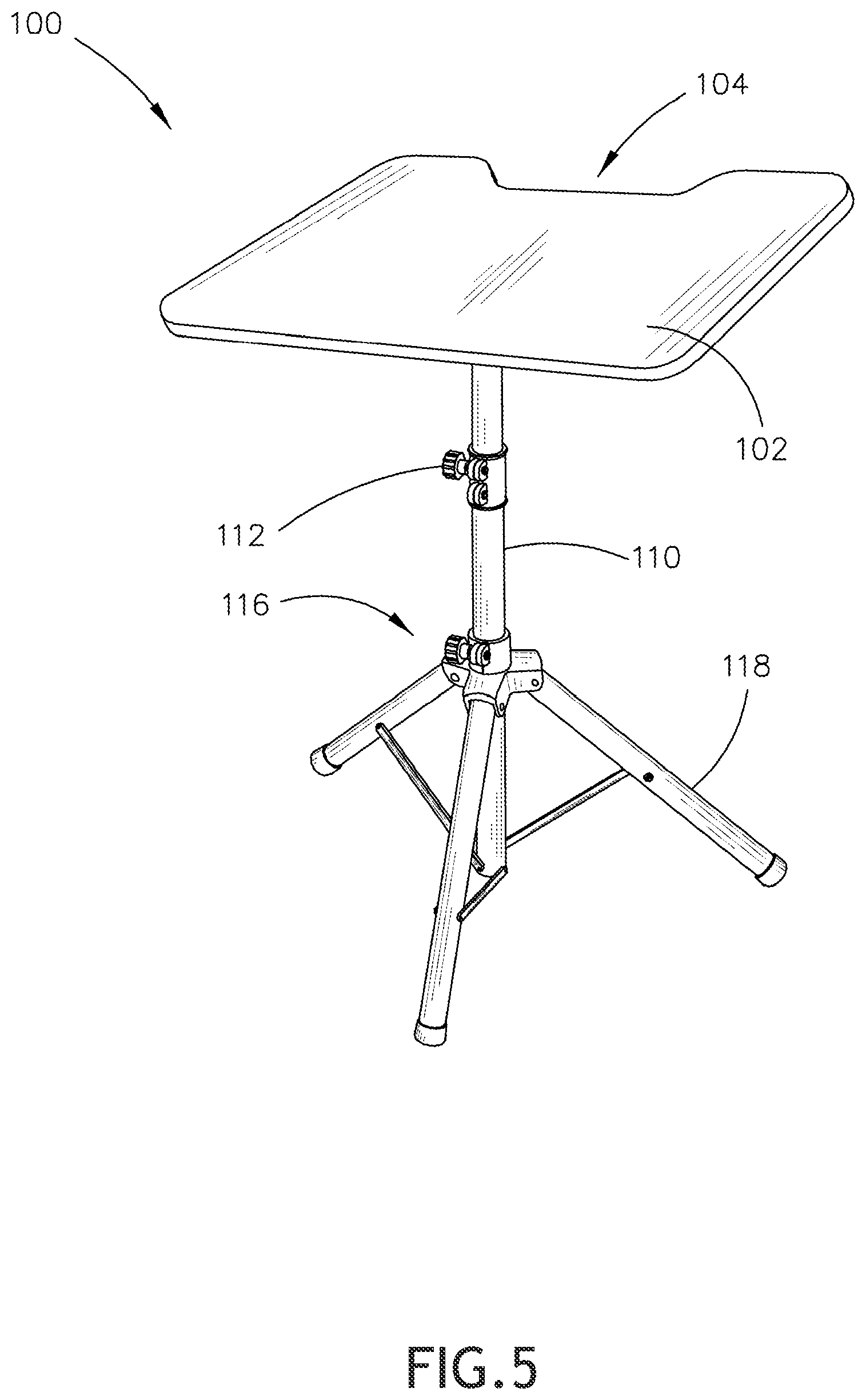 Patent US11771195 Figure 5 – Mobile color and style application device