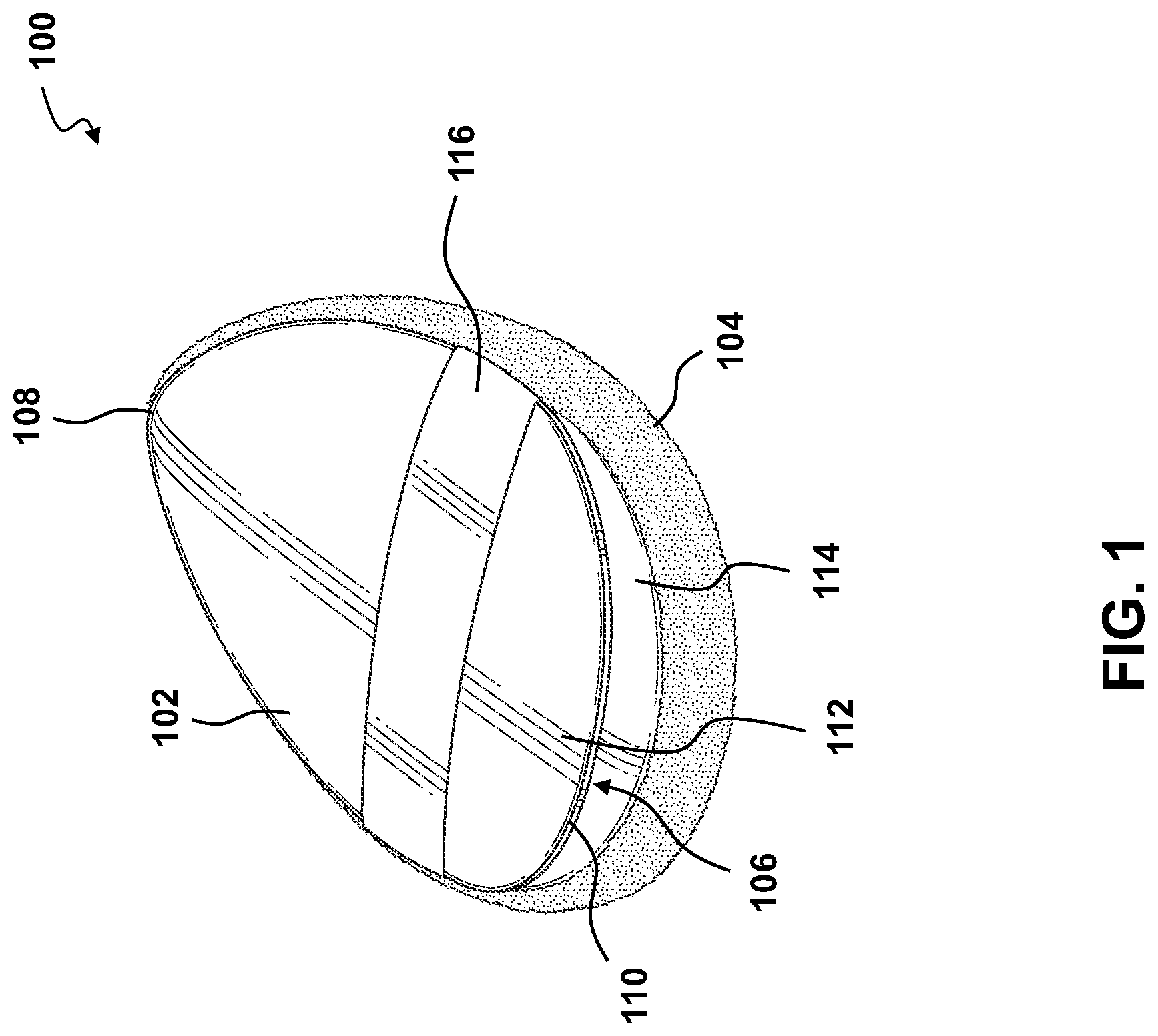 Patent US11771199 — Makeup tool and applicator — Figure 1