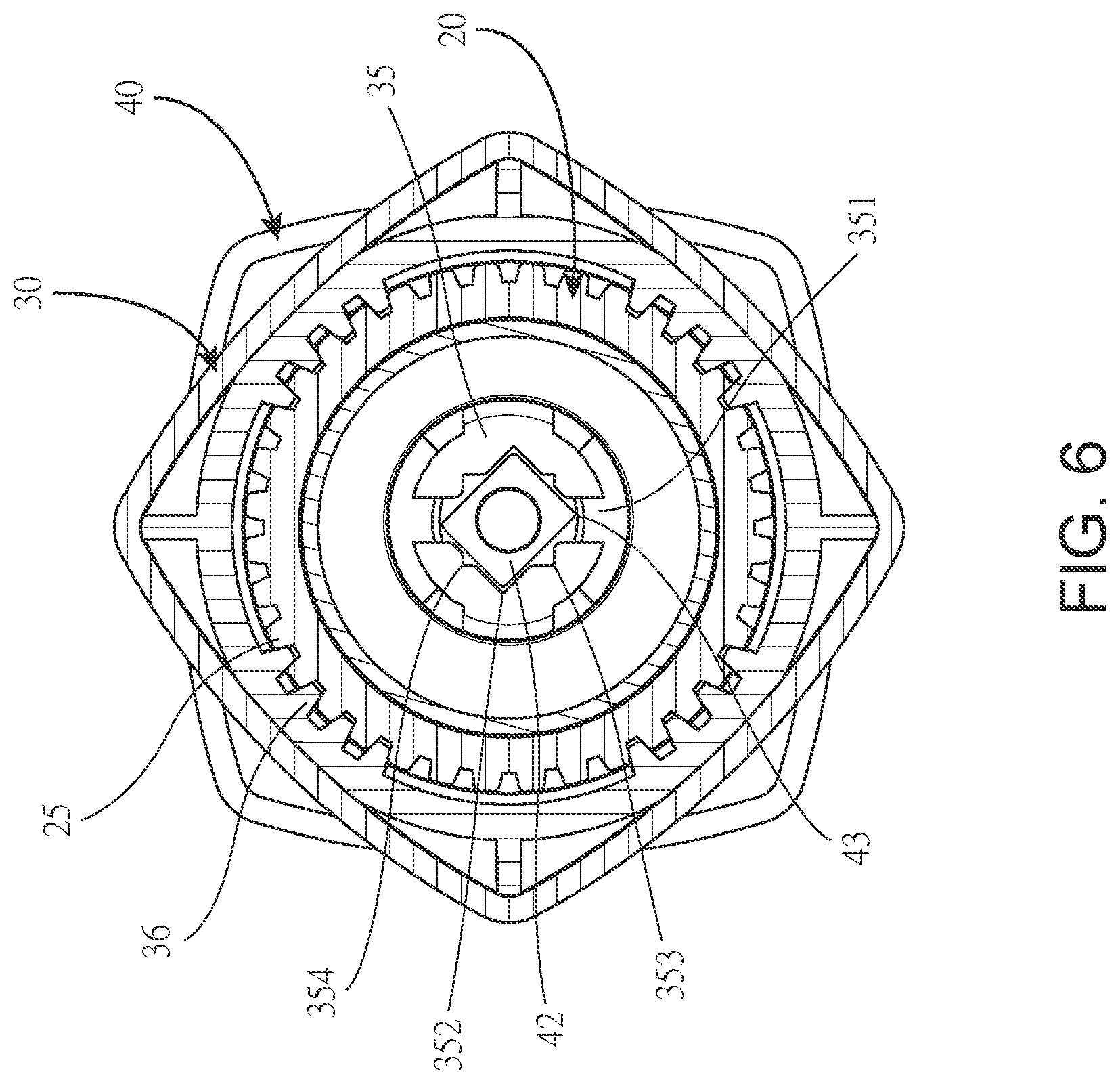 Patent US11771201 Figure 5 – Environmentally friendly lipstick tube with a replaceable lipstick