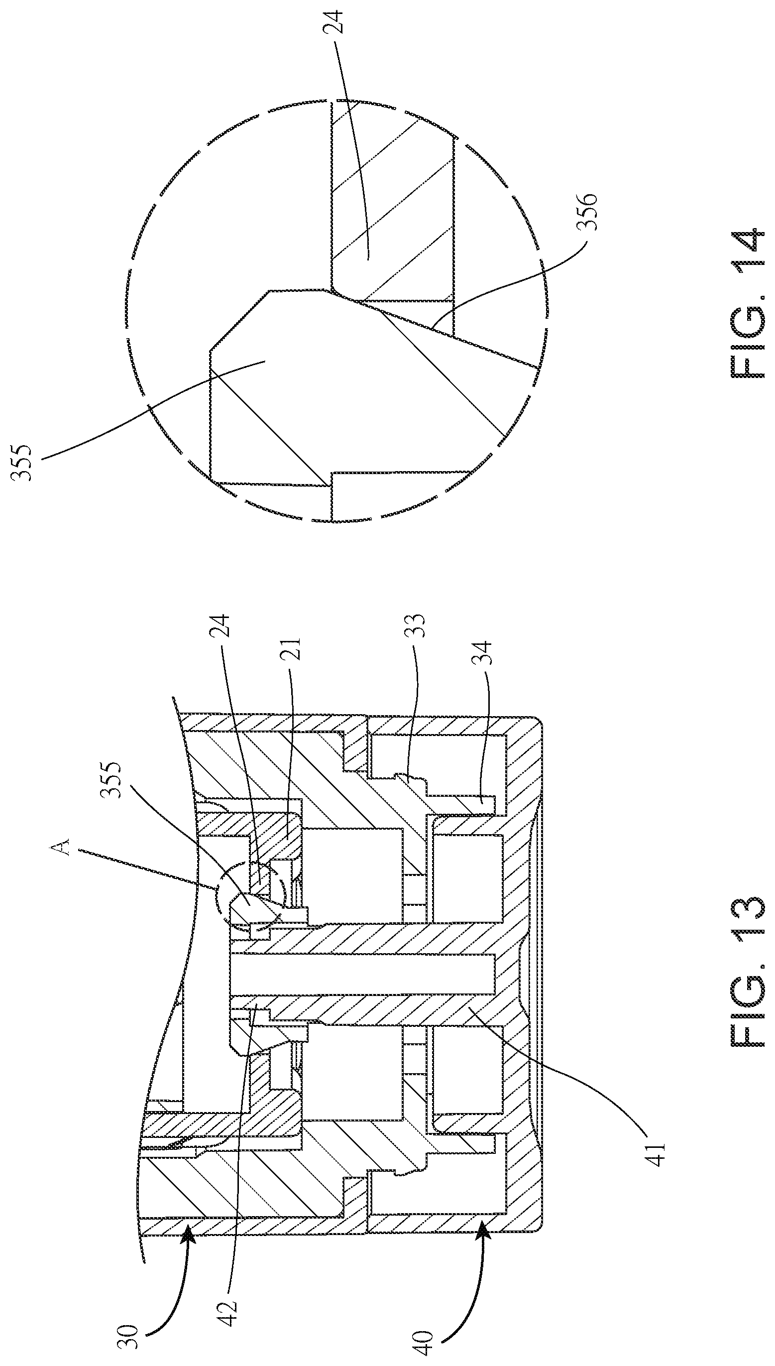 Patent US11771201 Figure 10 – Environmentally friendly lipstick tube with a replaceable lipstick