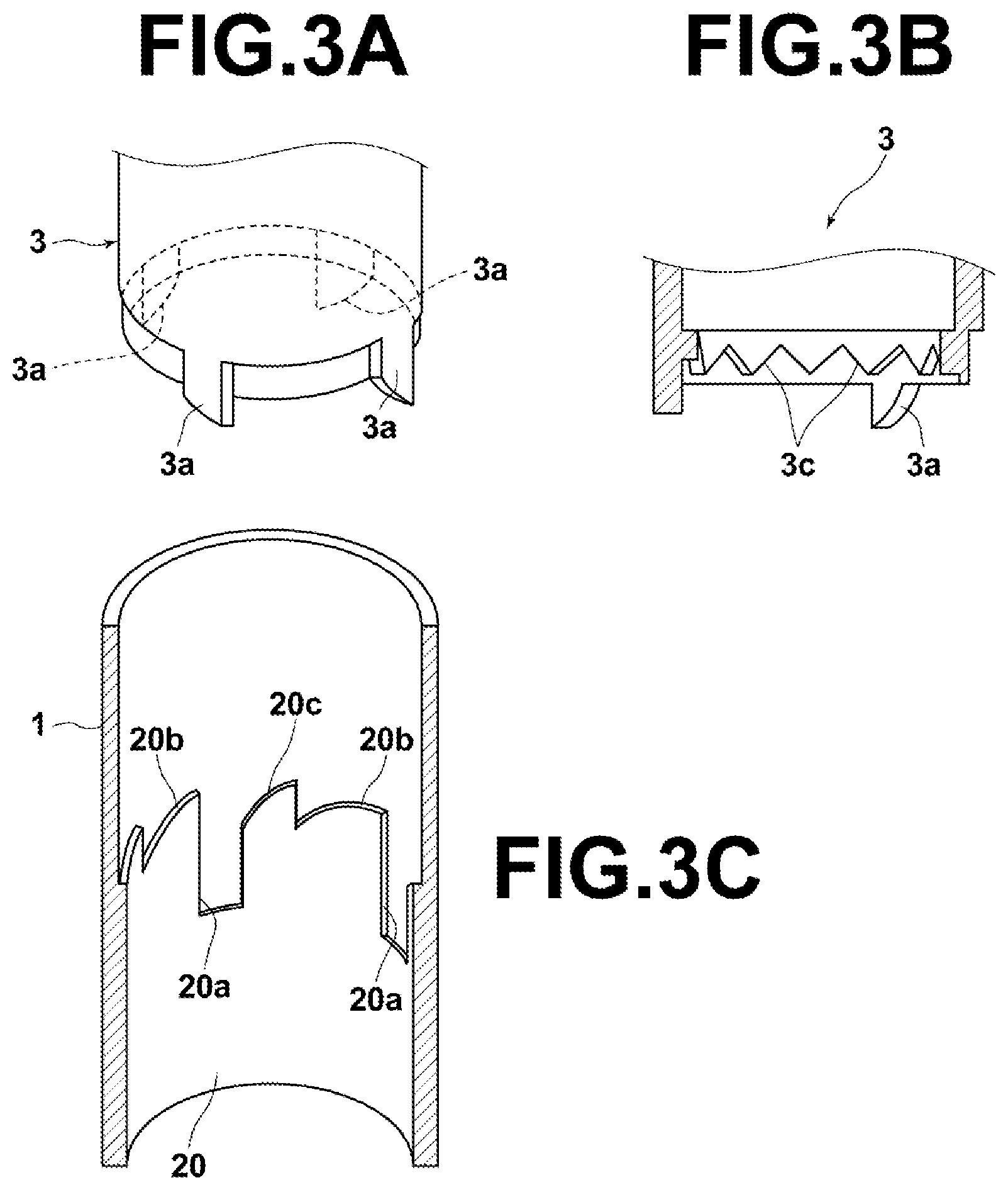 Patent US11771202 Figure 3 – Cosmetic material feeding-out container