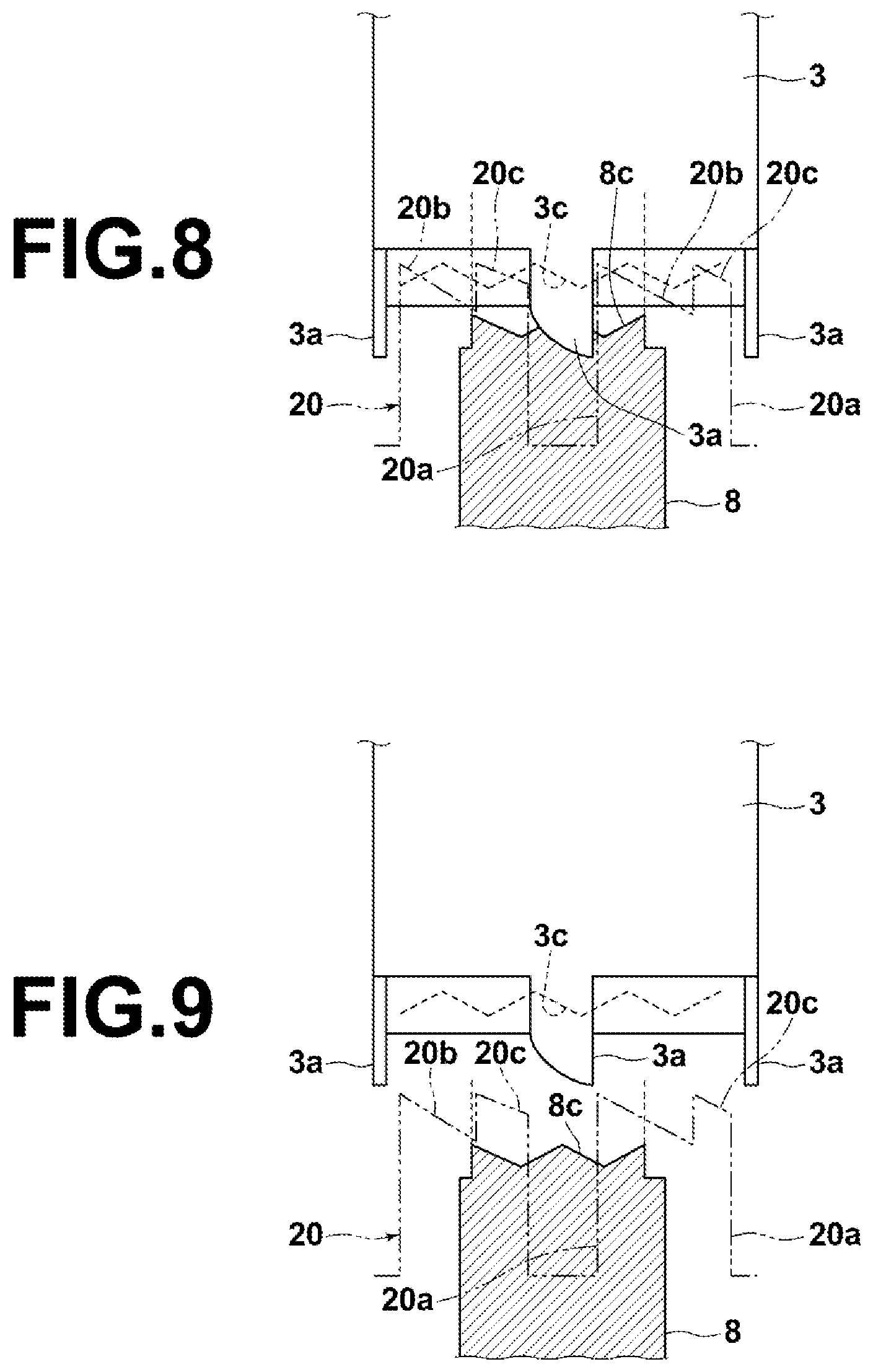 Patent US11771202 Figure 8 – Cosmetic material feeding-out container