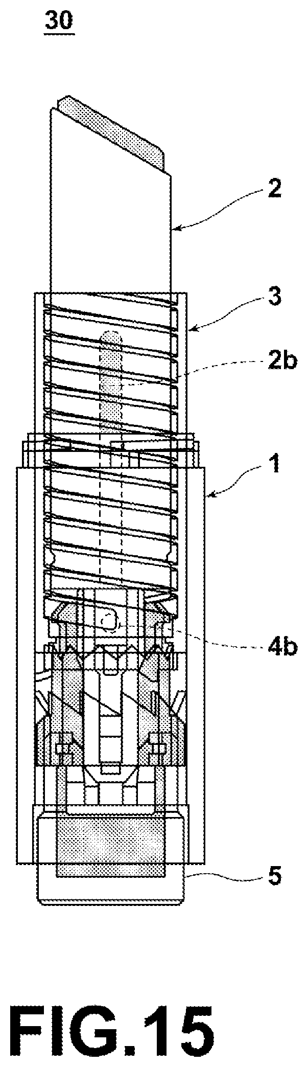 Patent US11771202 Figure 13 – Cosmetic material feeding-out container