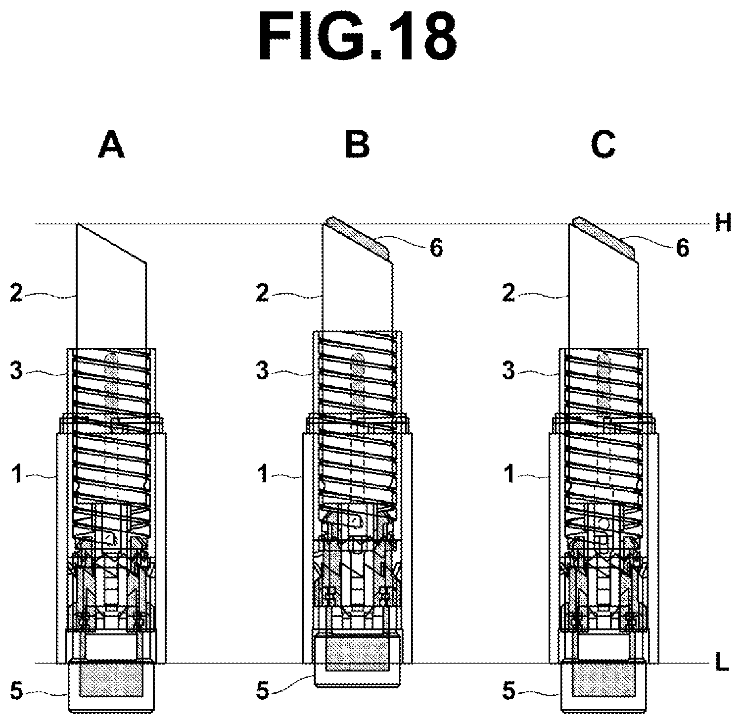 Patent US11771202 Figure 16 – Cosmetic material feeding-out container
