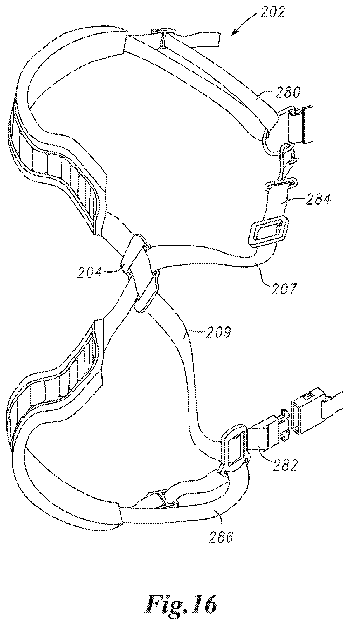 Patent US11771206 Figure 11 – Self-adjustable carrying strap system and methods to manufacture self-adjustable carrying strap system