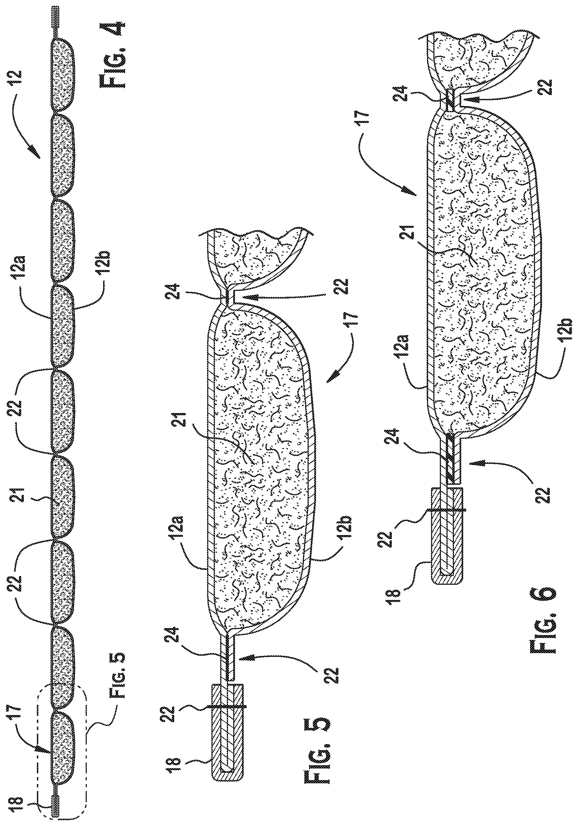 Patent US11771207 Figure 3 – Hammock with an integrated insulation section