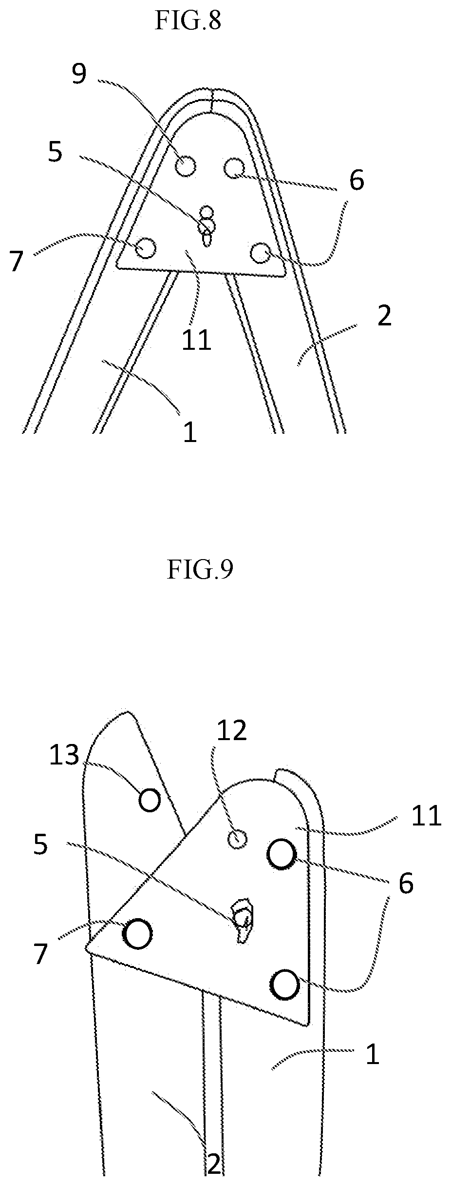 Patent US11771208 Figure 4 – Frame for hammock swing