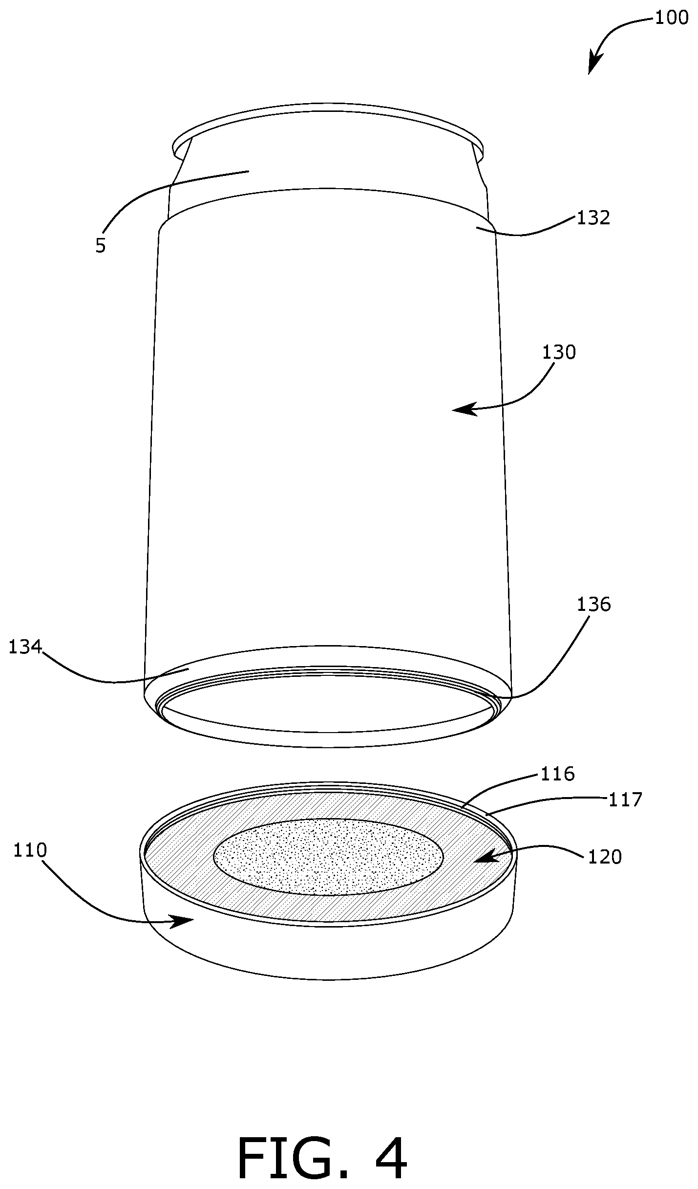 Patent US11771211 Figure 4 – Beverage can cleaning device