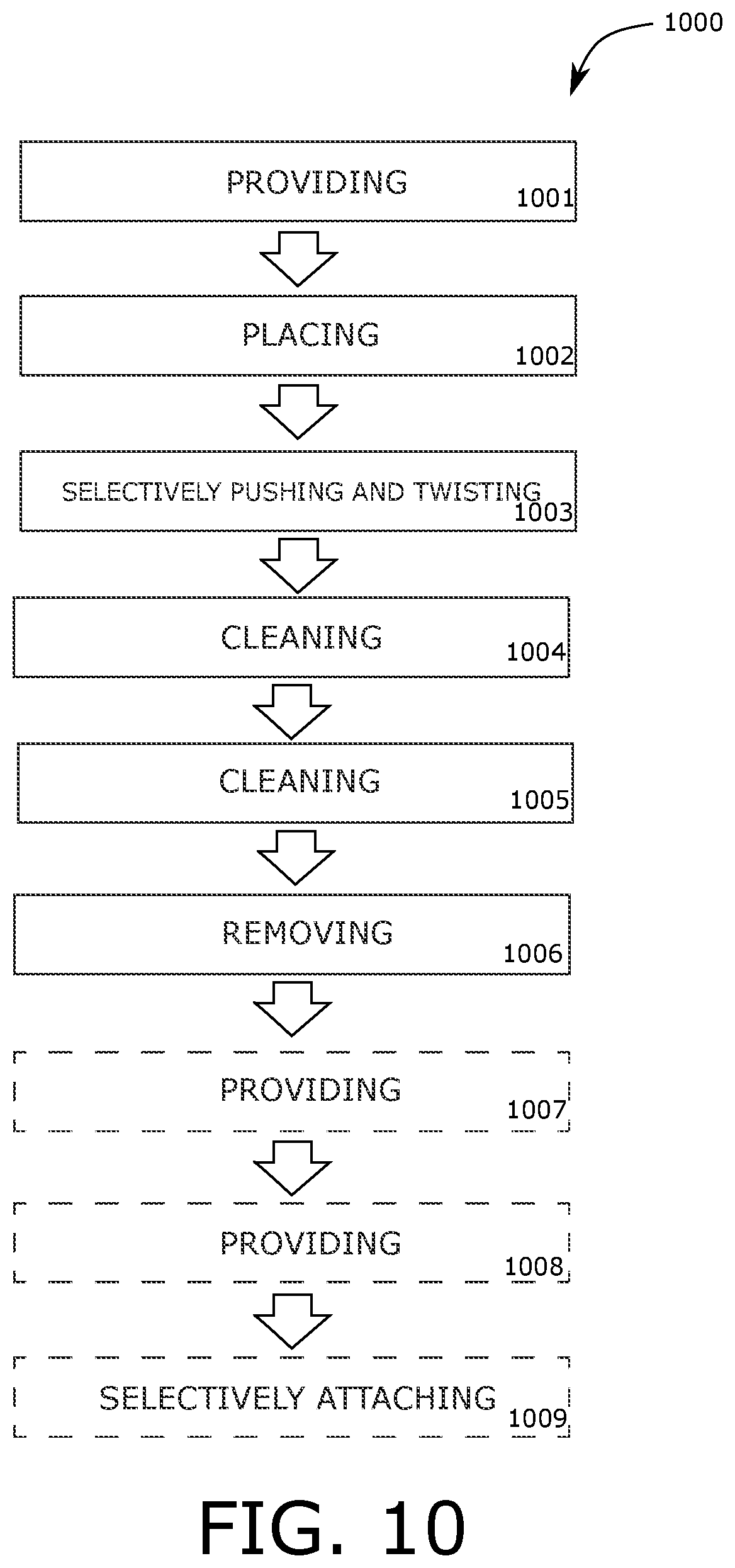 Patent US11771211 Figure 8 – Beverage can cleaning device