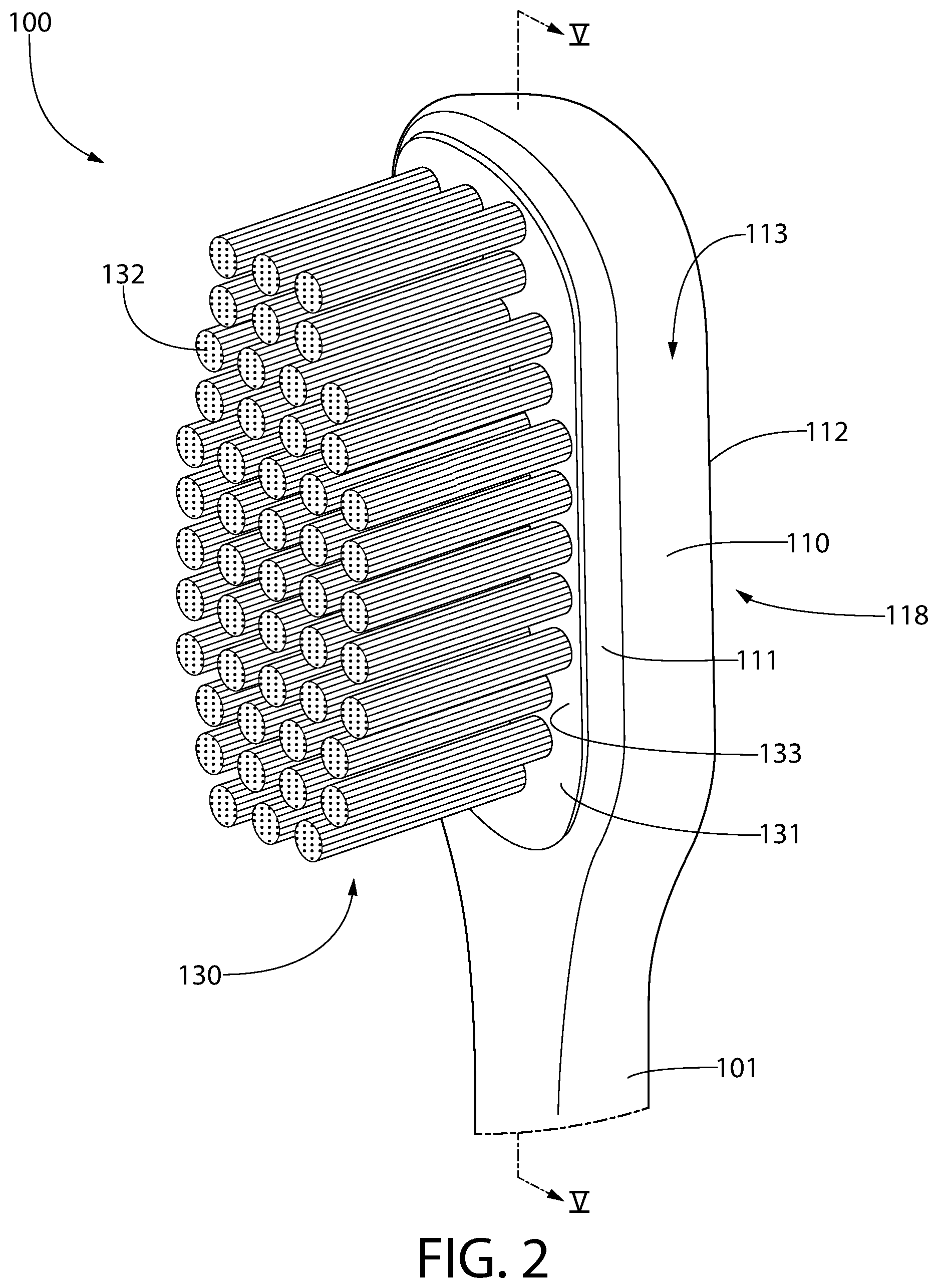 Patent US11771212 Figure 2 – Method of assembling an oral care implement