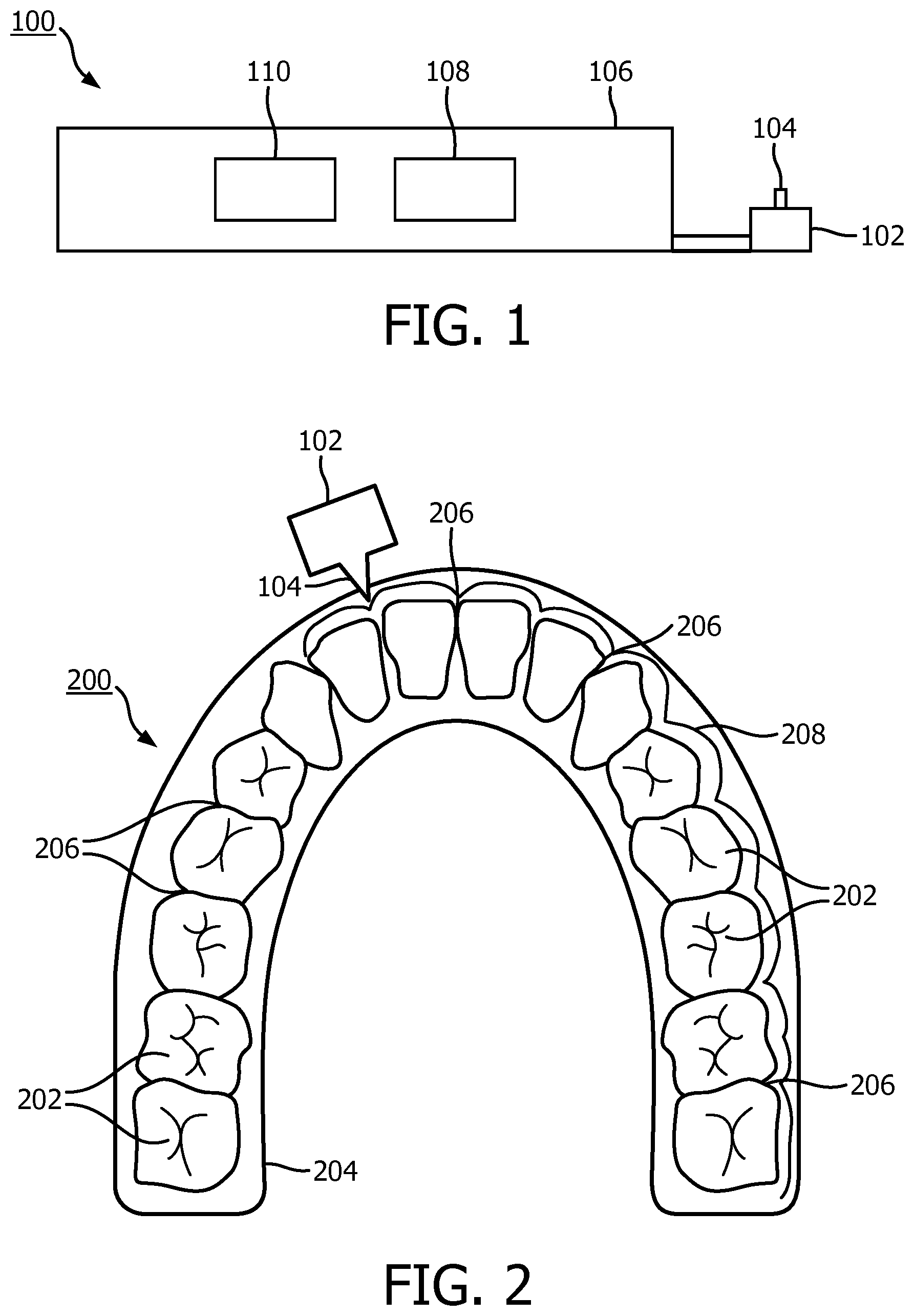 Patent US11771213 Figure 1 – Determining a position of an oral care device
