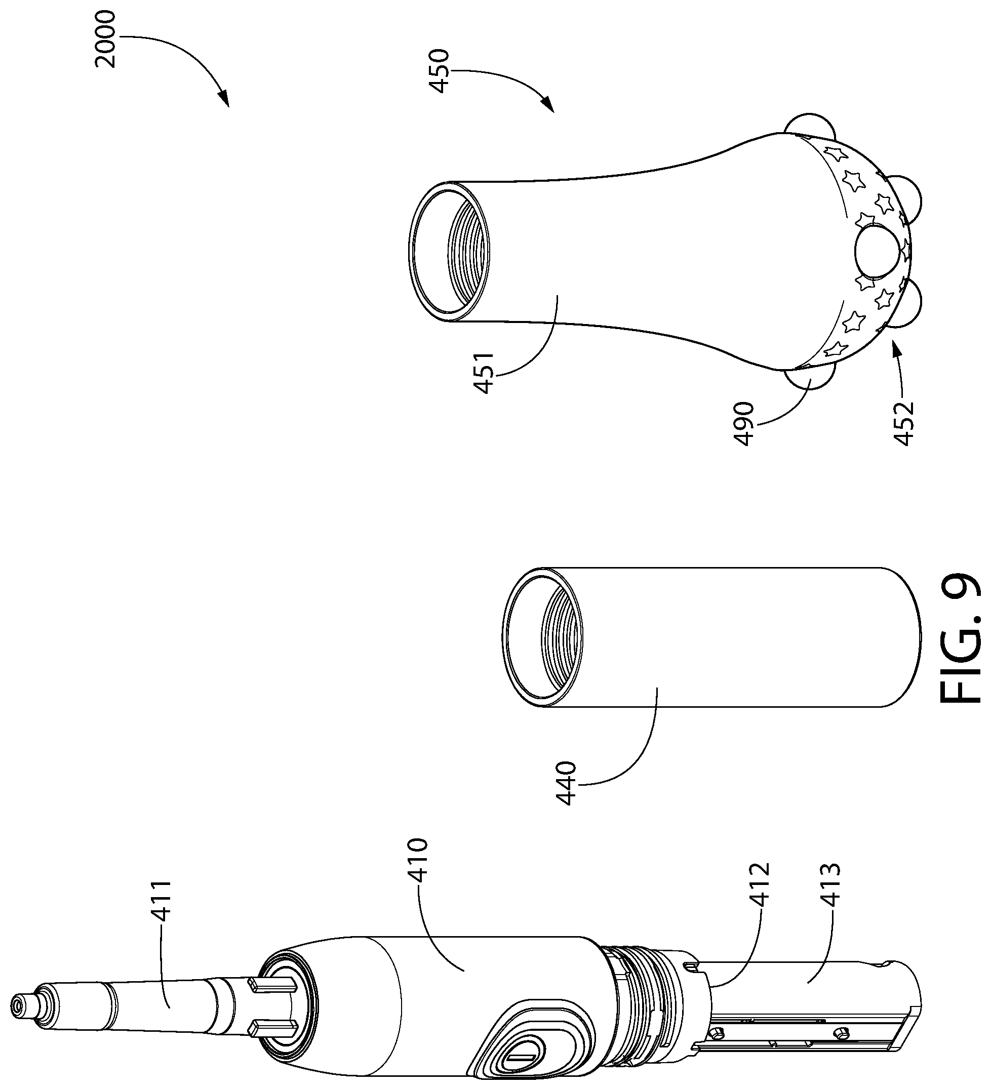 Patent US11771214 Figure 9 – Powered oral care implement including a tracking module and tracking module thereof