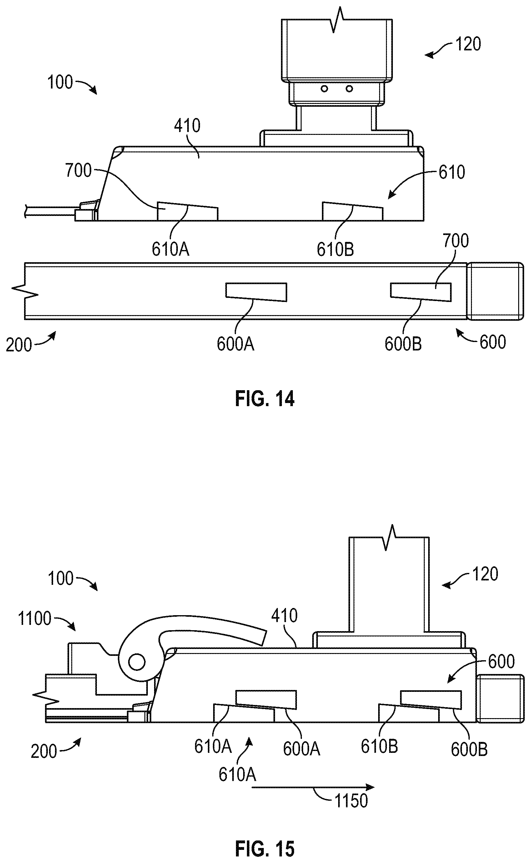 Patent US11771216 Figure 8 – Workstation including simplified leg attachment