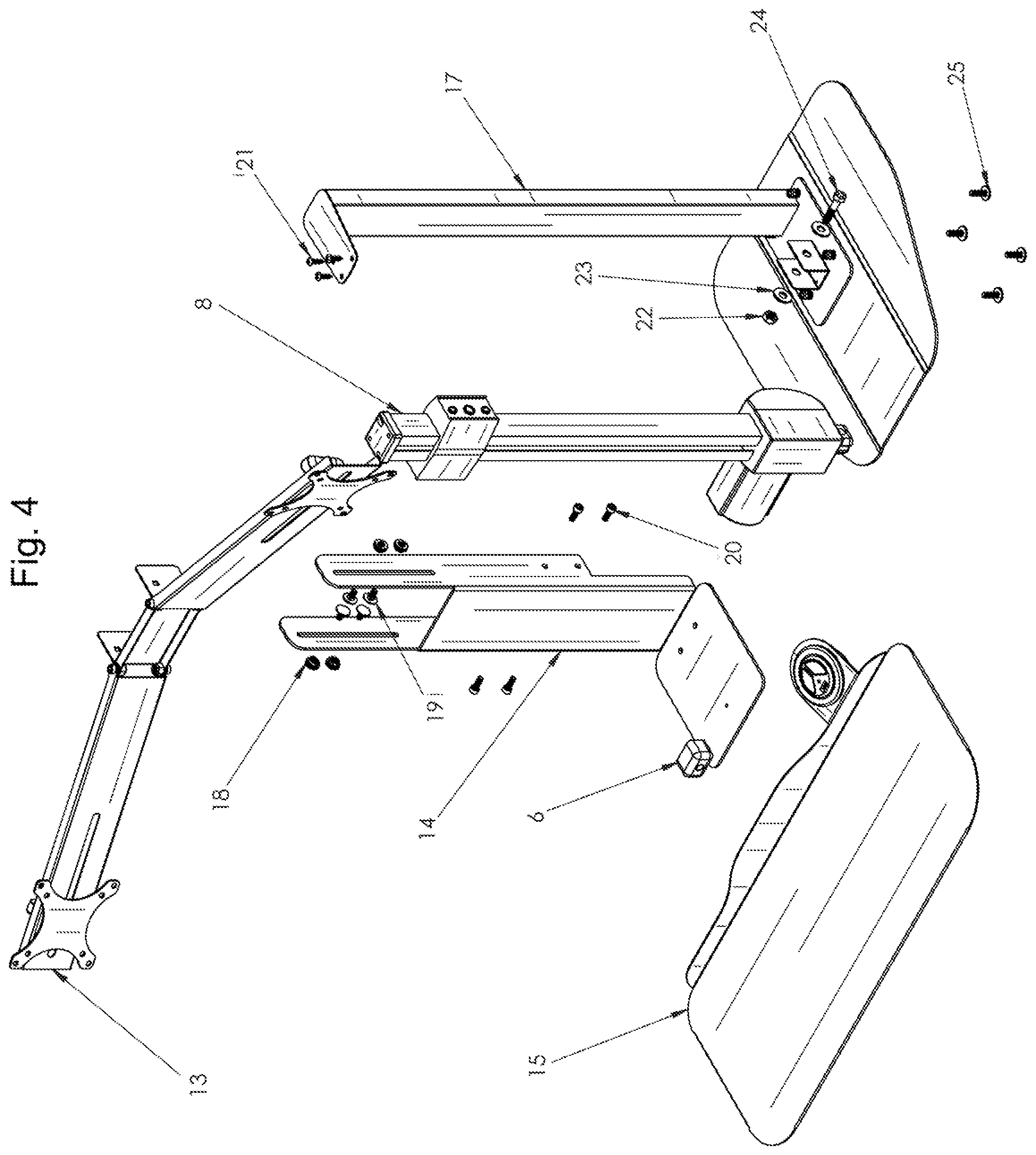 Patent US11771218 Figure 4 – Systems and methods for automatically directing a height adjustable desk based on a plurality of sensors