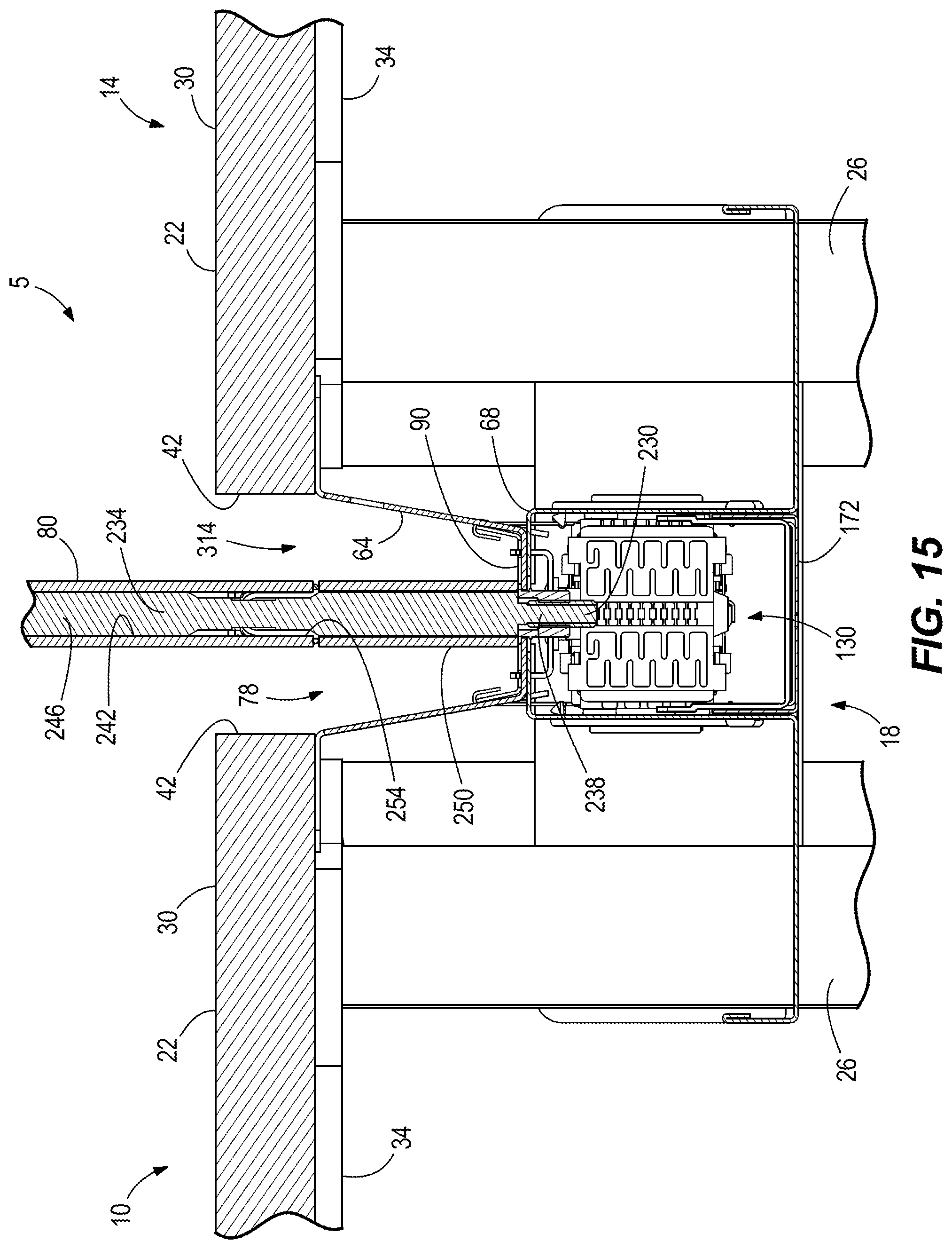 Patent US11771219 Figure 10 – Chase for connecting tables