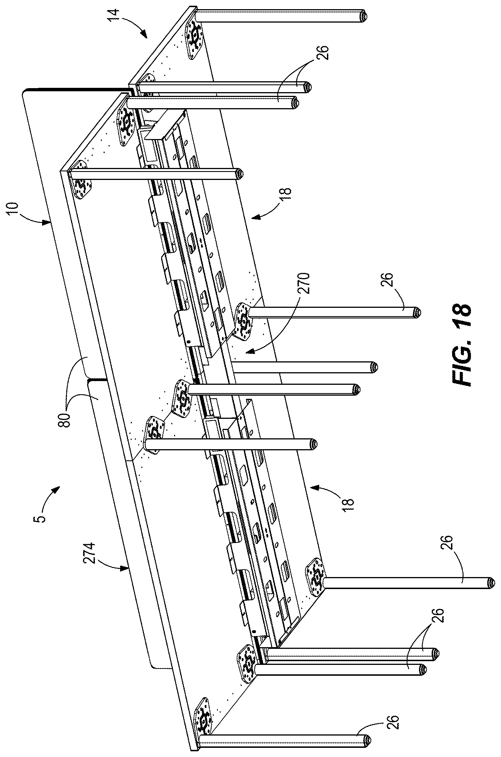 Patent US11771219 Figure 13 – Chase for connecting tables