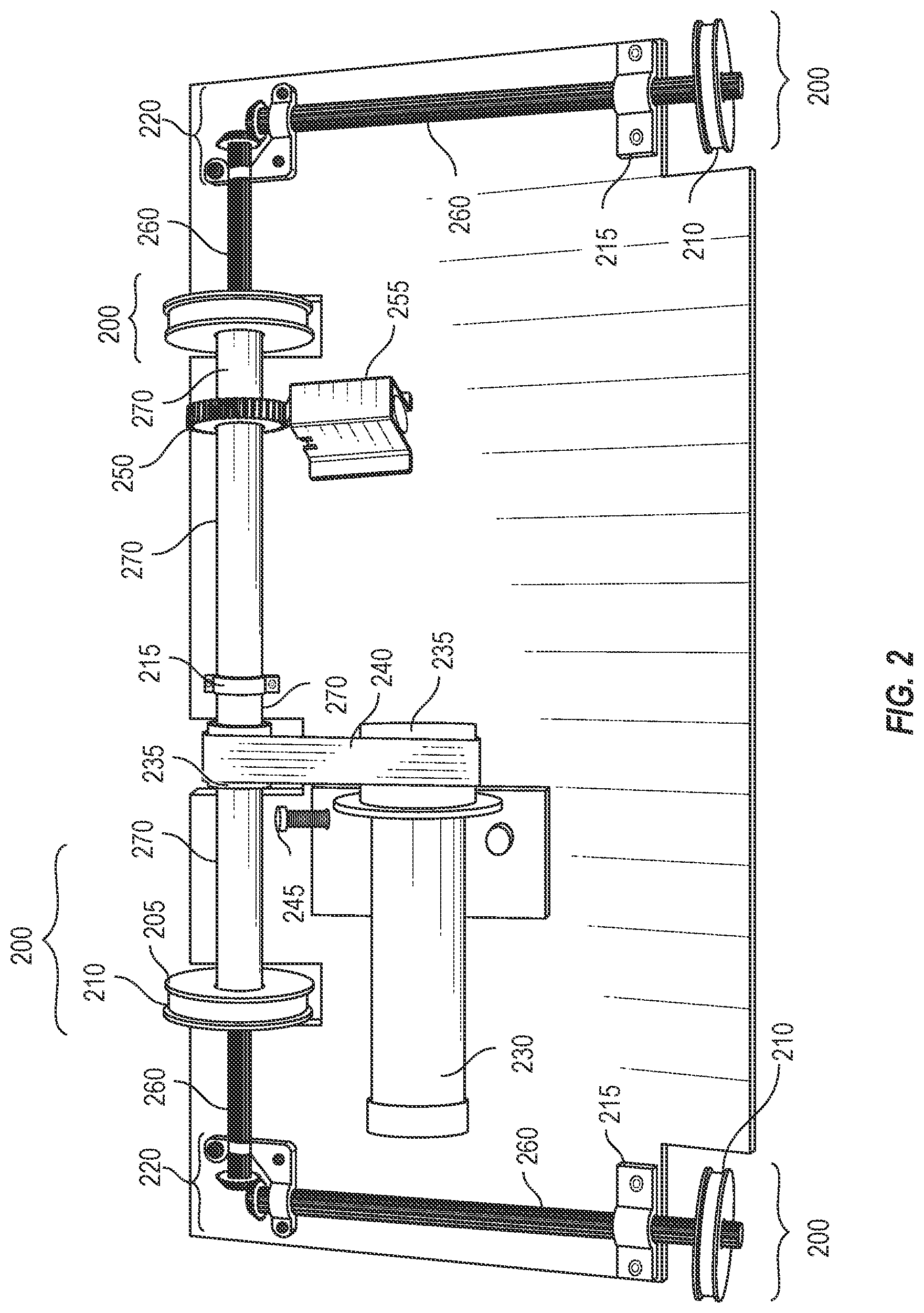 Patent US11771220 Figure 2 – Configuration and control of moveable shelf systems