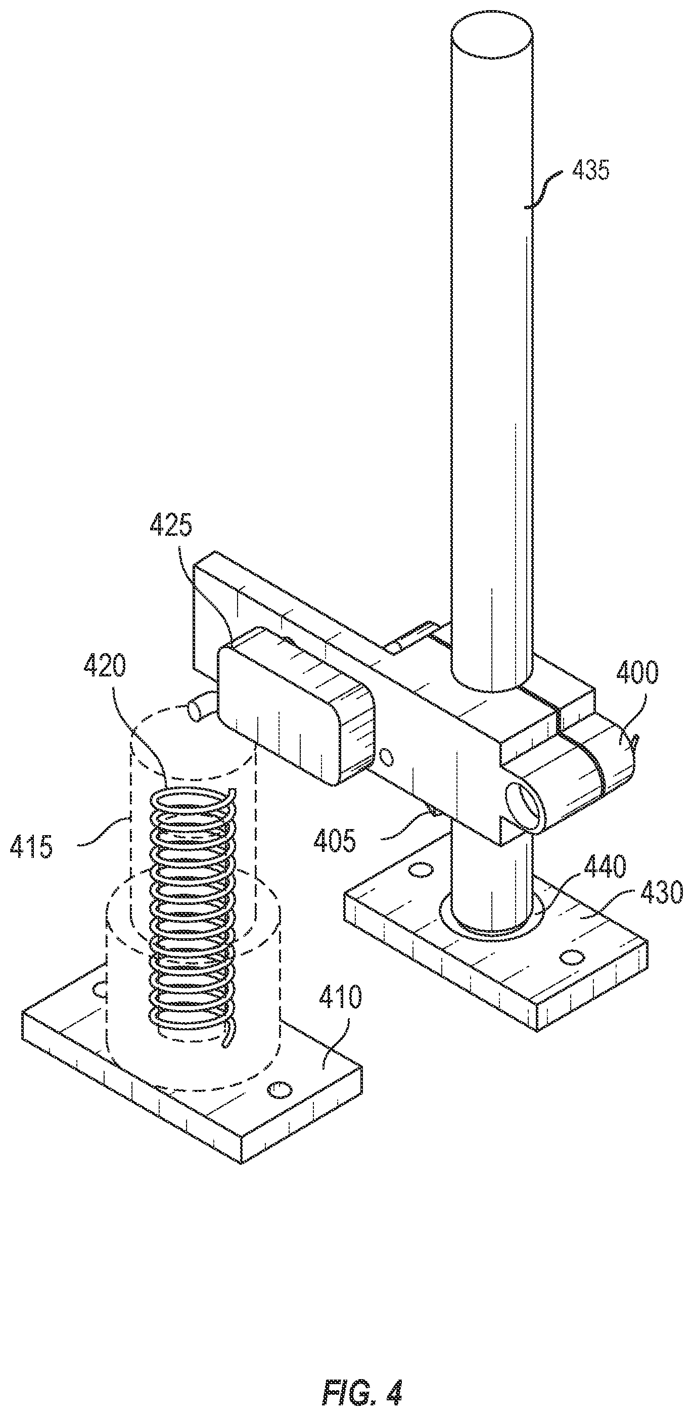 Patent US11771220 Figure 4 – Configuration and control of moveable shelf systems