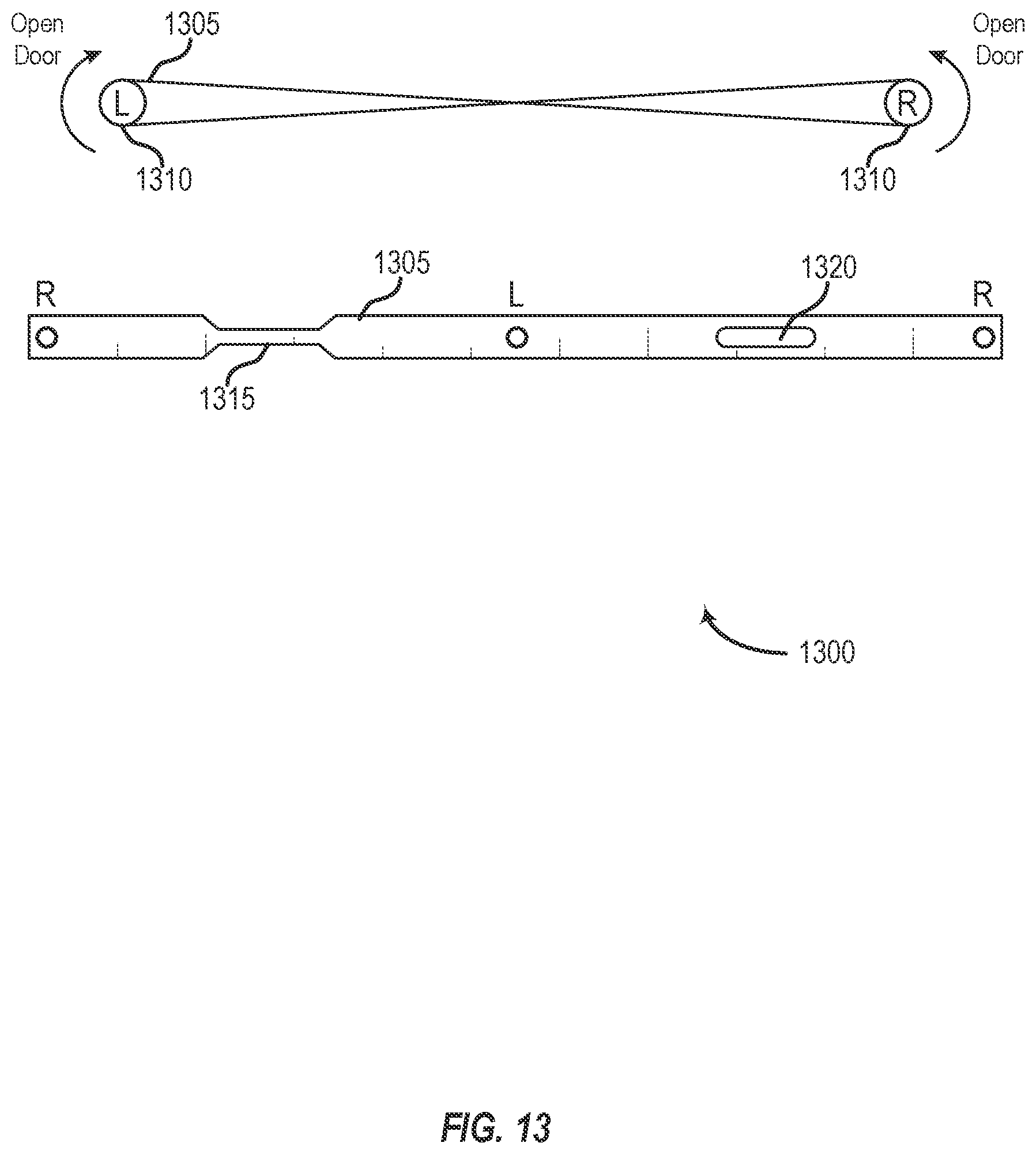 Patent US11771220 Figure 13 – Configuration and control of moveable shelf systems