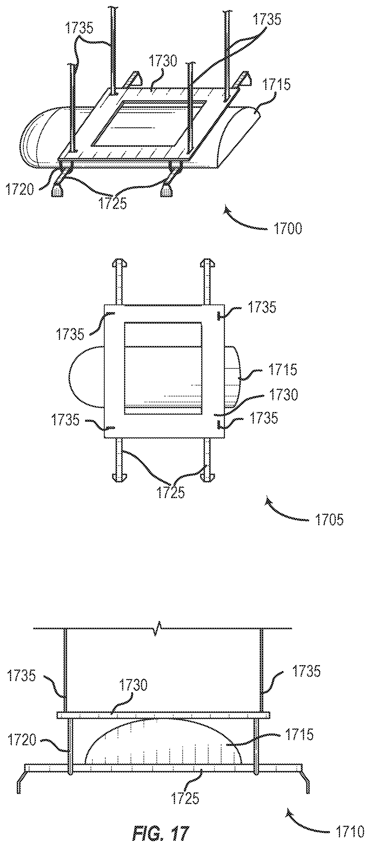 Patent US11771220 Figure 17 – Configuration and control of moveable shelf systems