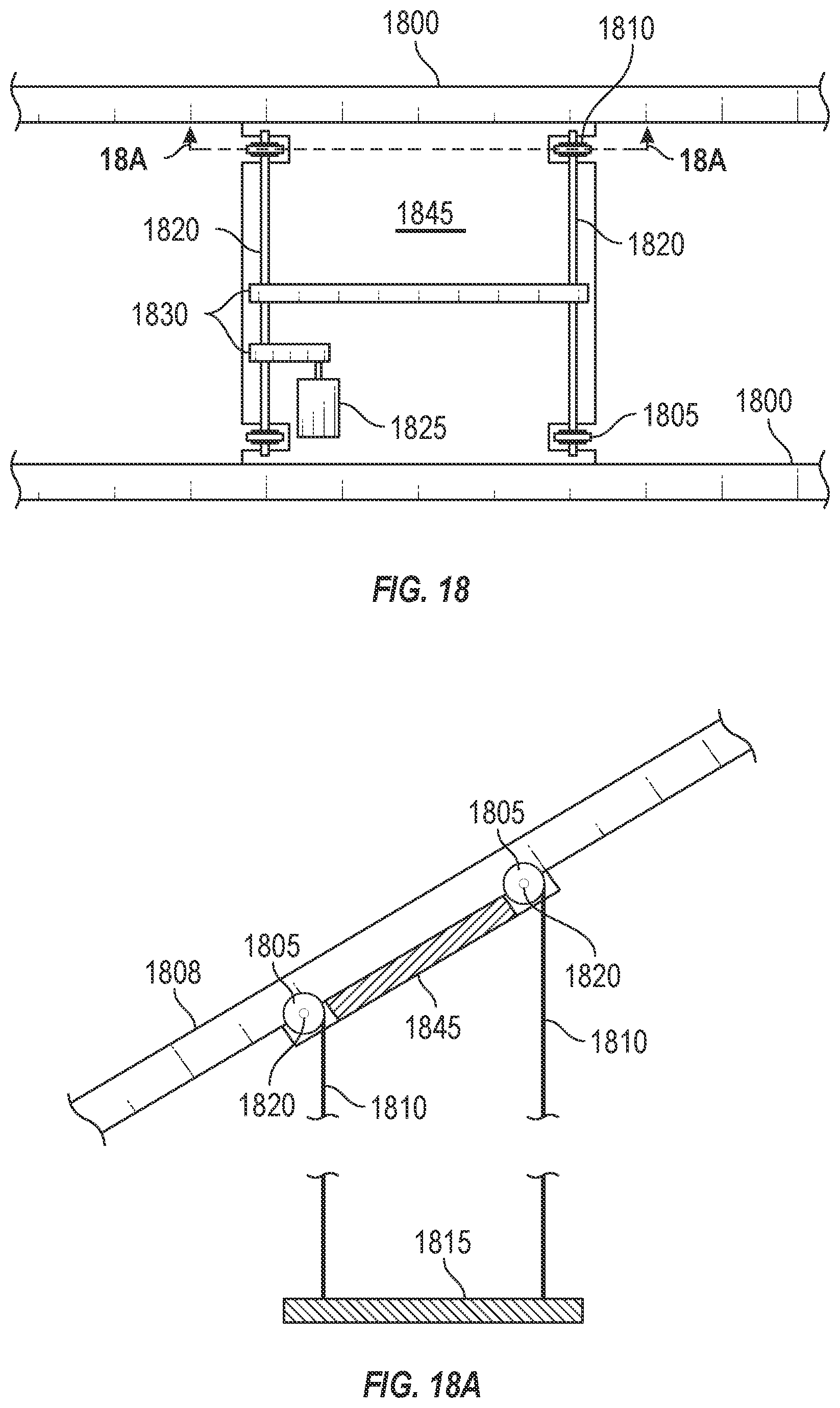 Patent US11771220 Figure 18 – Configuration and control of moveable shelf systems