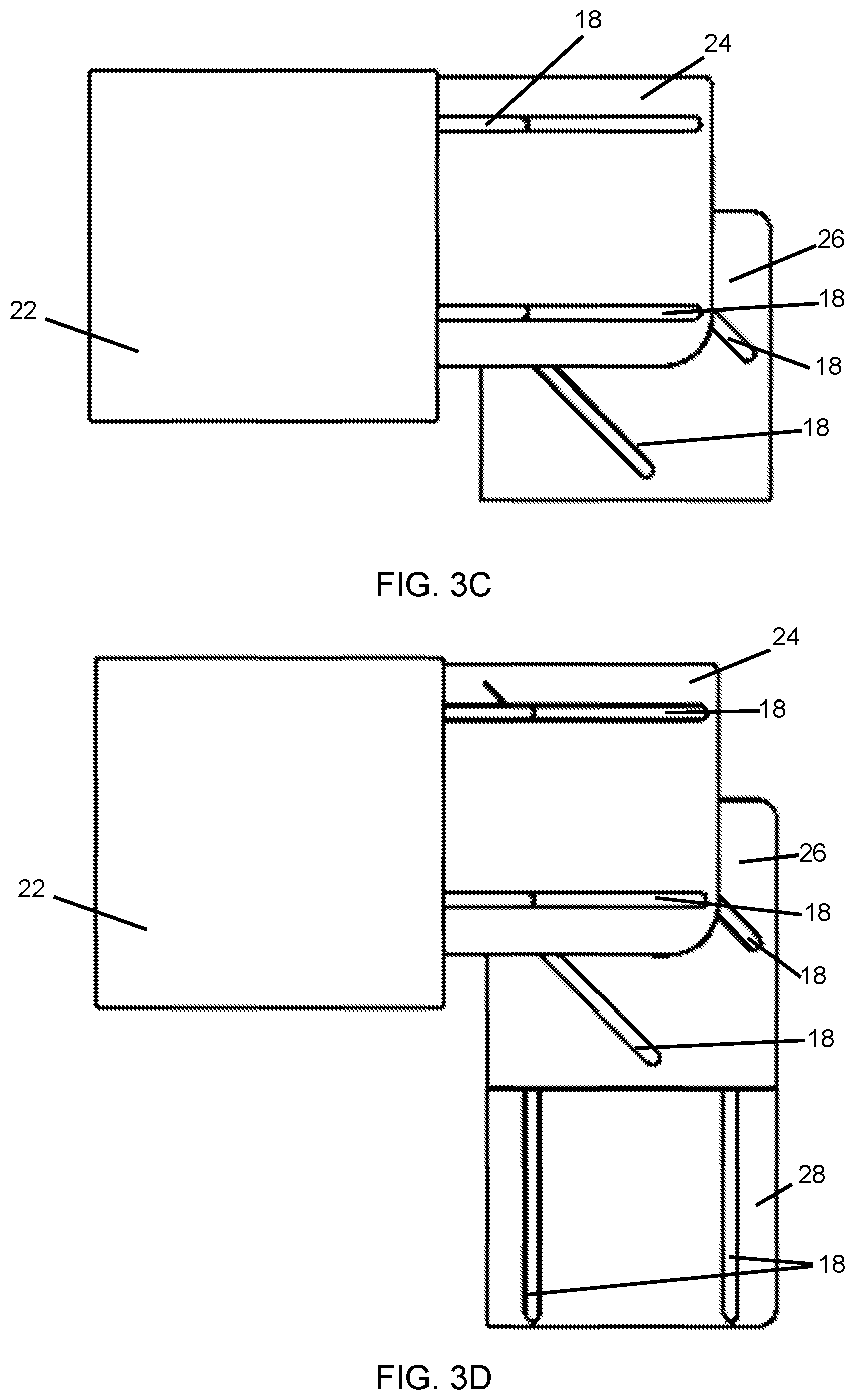 Patent US11771221 Figure 4 – Motion-controlled wall-mounted storage products
